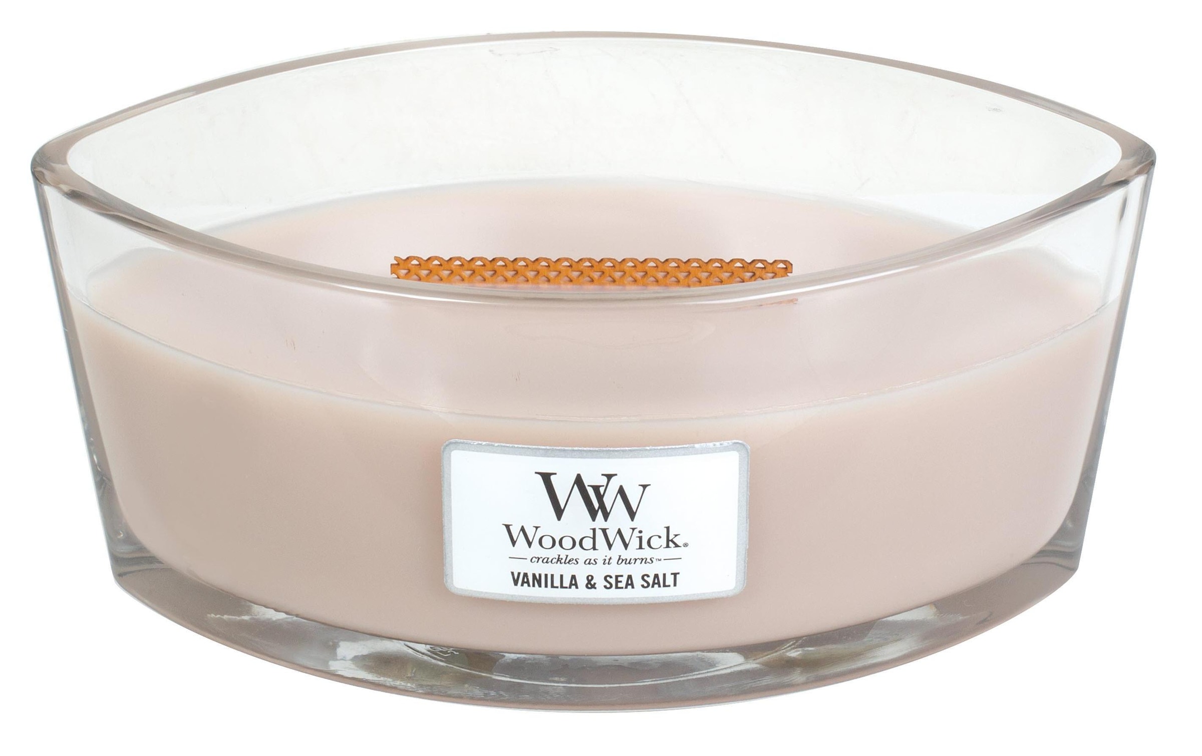 Woodwick Duftkerze »Vanilla & Sea«