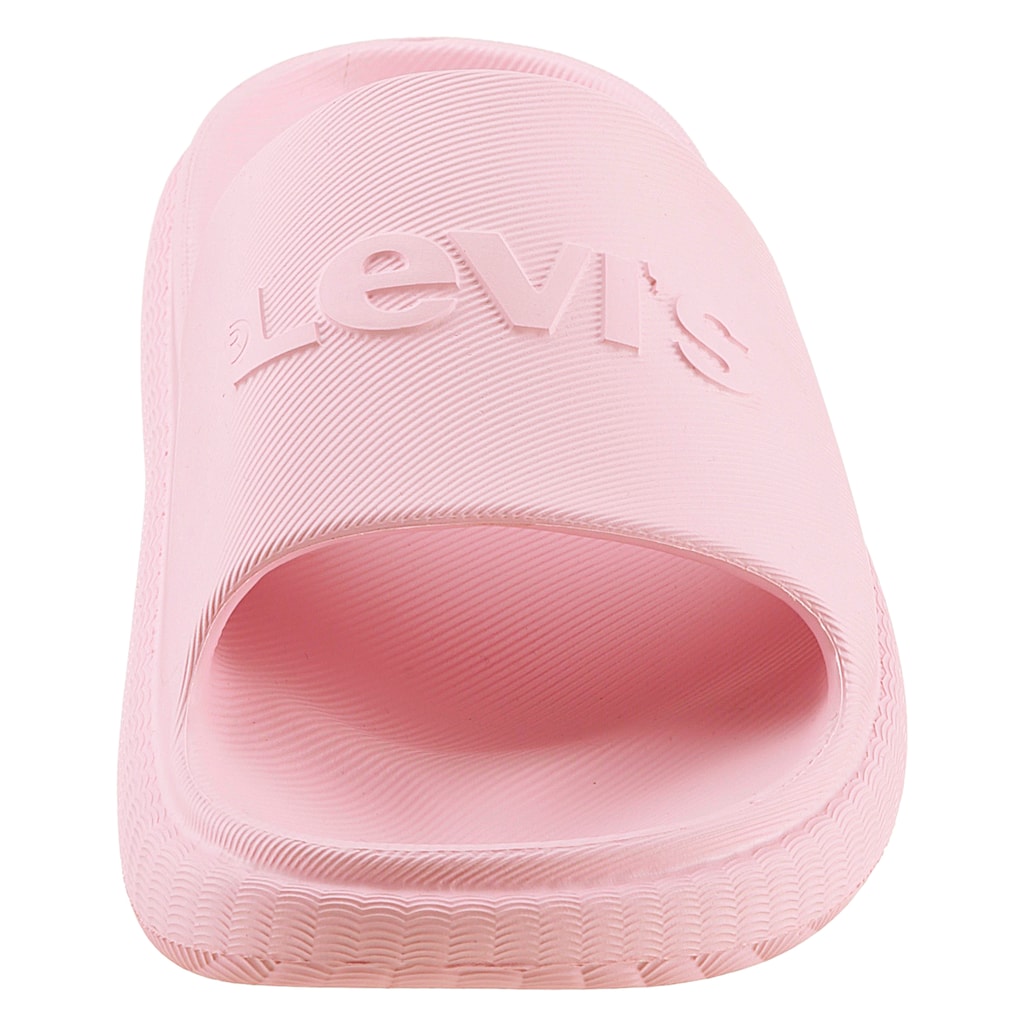 Levi's® Badepantolette »JUNE NEXT S«, Sommerschuh, Schlappen, Poolslides mit leichter Laufsohle
