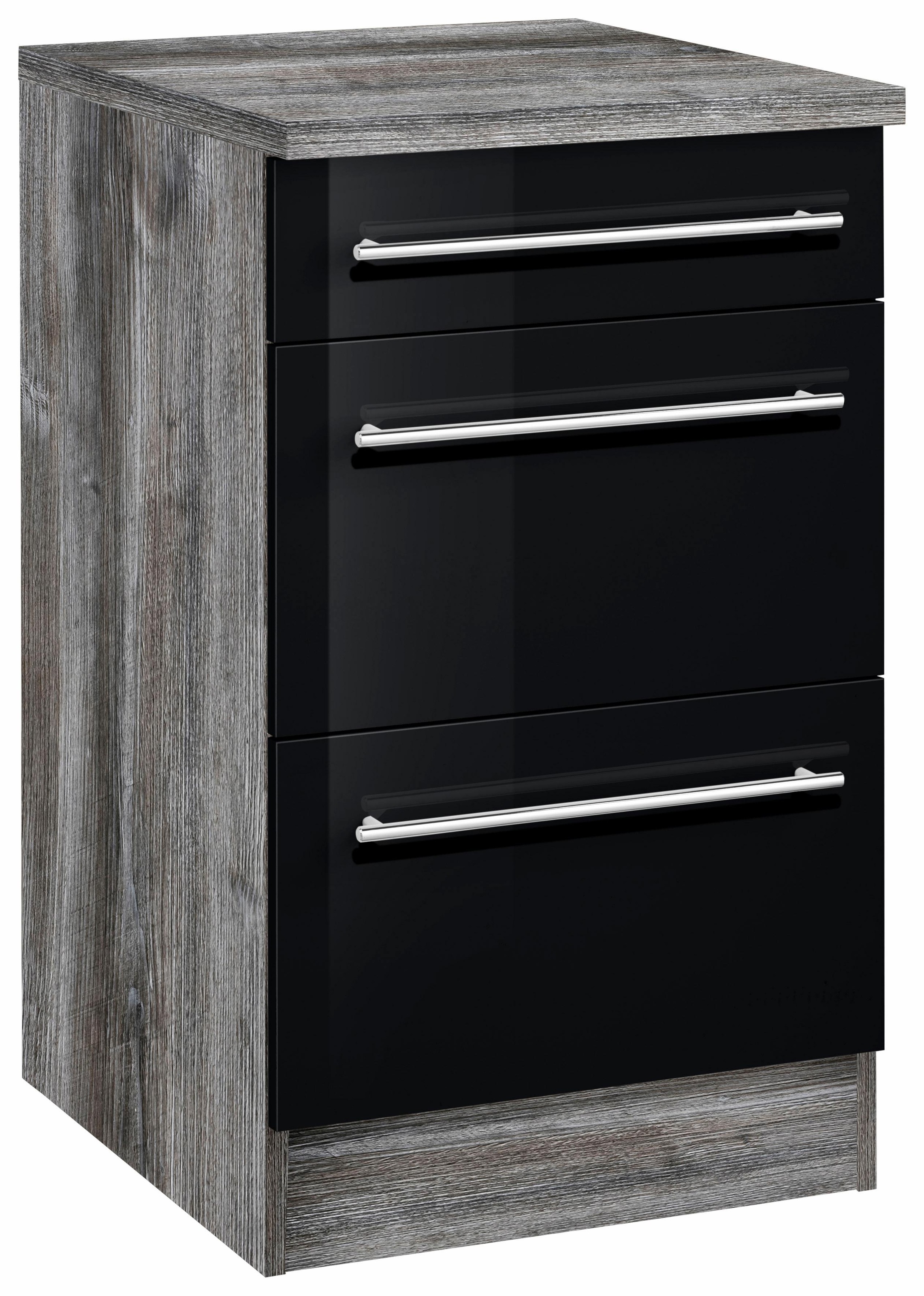 Image of HELD MÖBEL Unterschrank »Samos«, 50 cm breit, mit 2 grossen Auszügen bei Ackermann Versand Schweiz