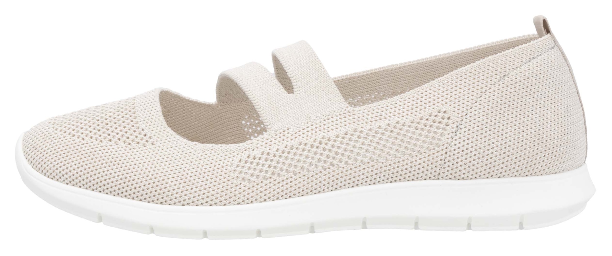 Remonte Riemchenballerina  , Halbschuh, Freizeitschuh, Komfortschuh mit herausnehmbarer Einlage