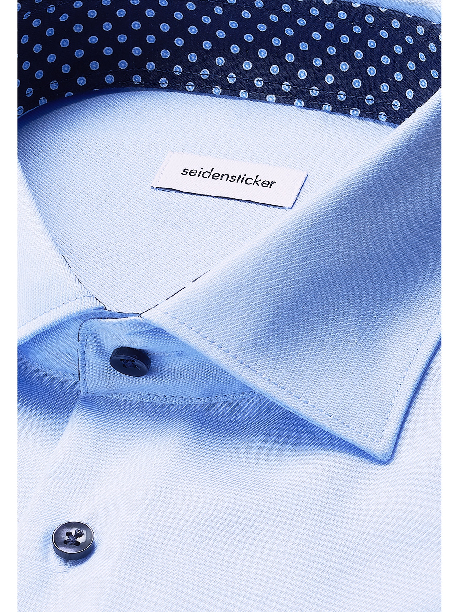 seidensticker Chemise d'affaires »Schwarze Rose« col Kent uni Regular 1/1