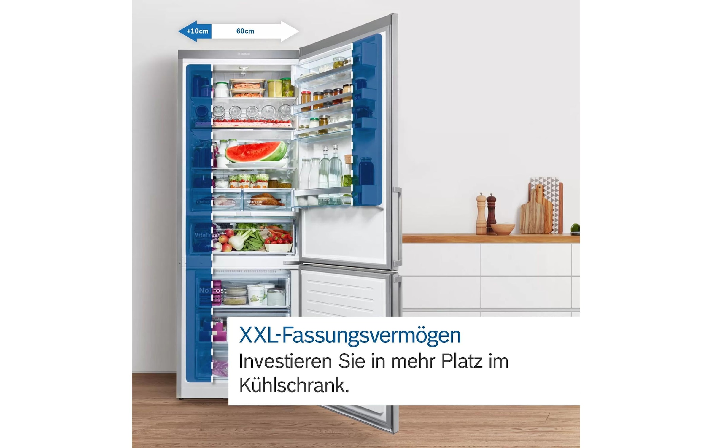 BOSCH Gefrierschrank »GSN54AWDPH«, 176 cm hoch, 70 cm breit