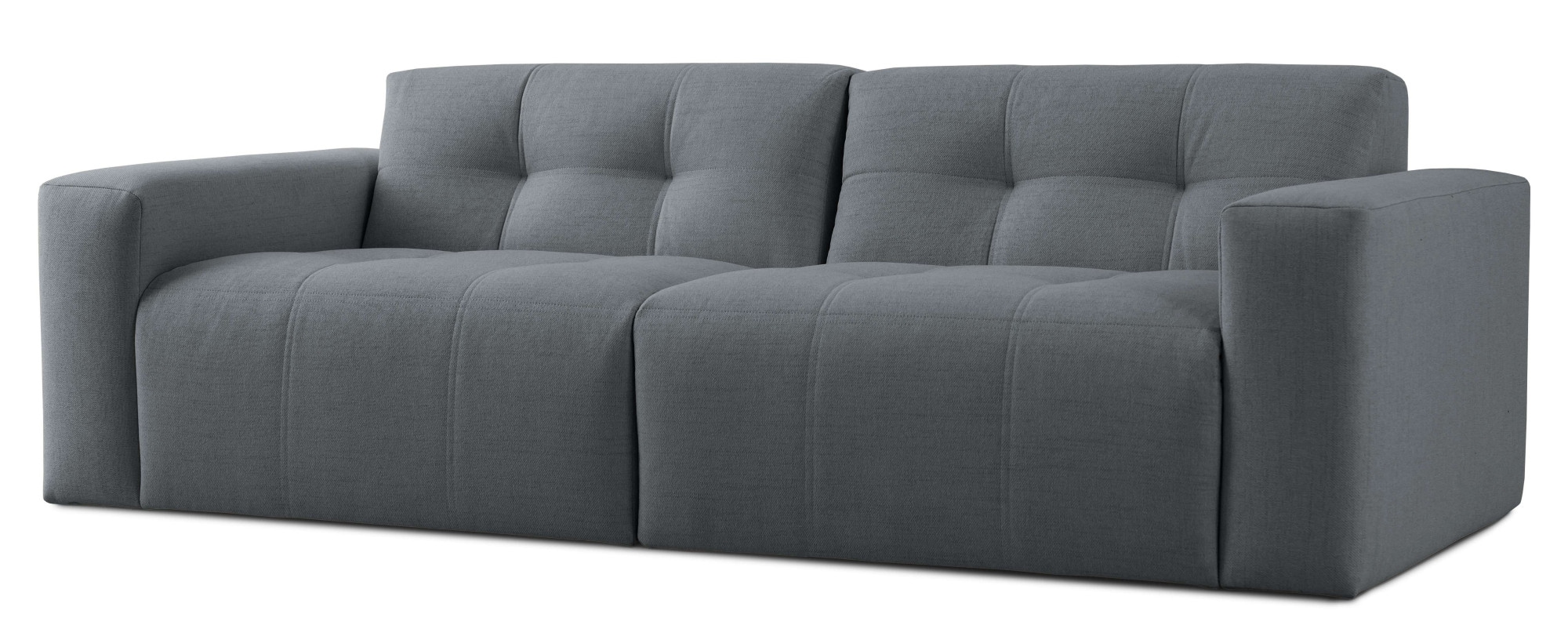 INOSIGN 3-Sitzer »TAPLEY«, Breite 220 cm, Struktur fein, mit Knopfsteppung, bodentief