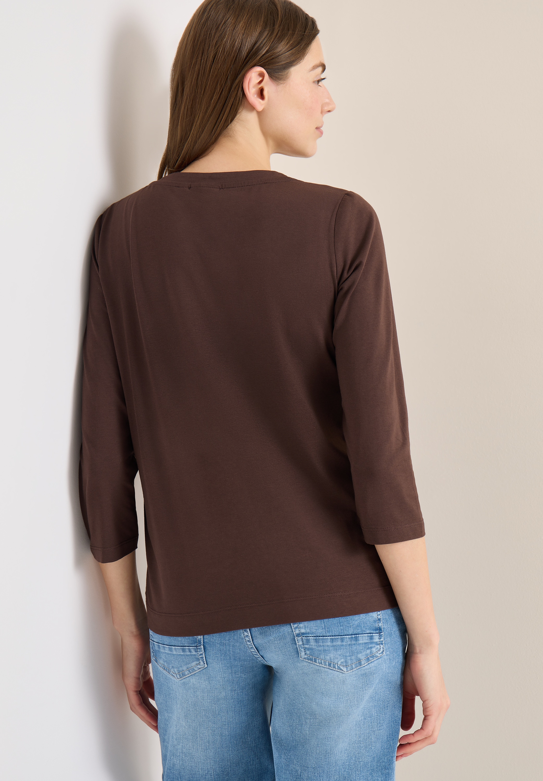 Cecil 3/4-Arm-Shirt Sommershirt  im Tunika-Look