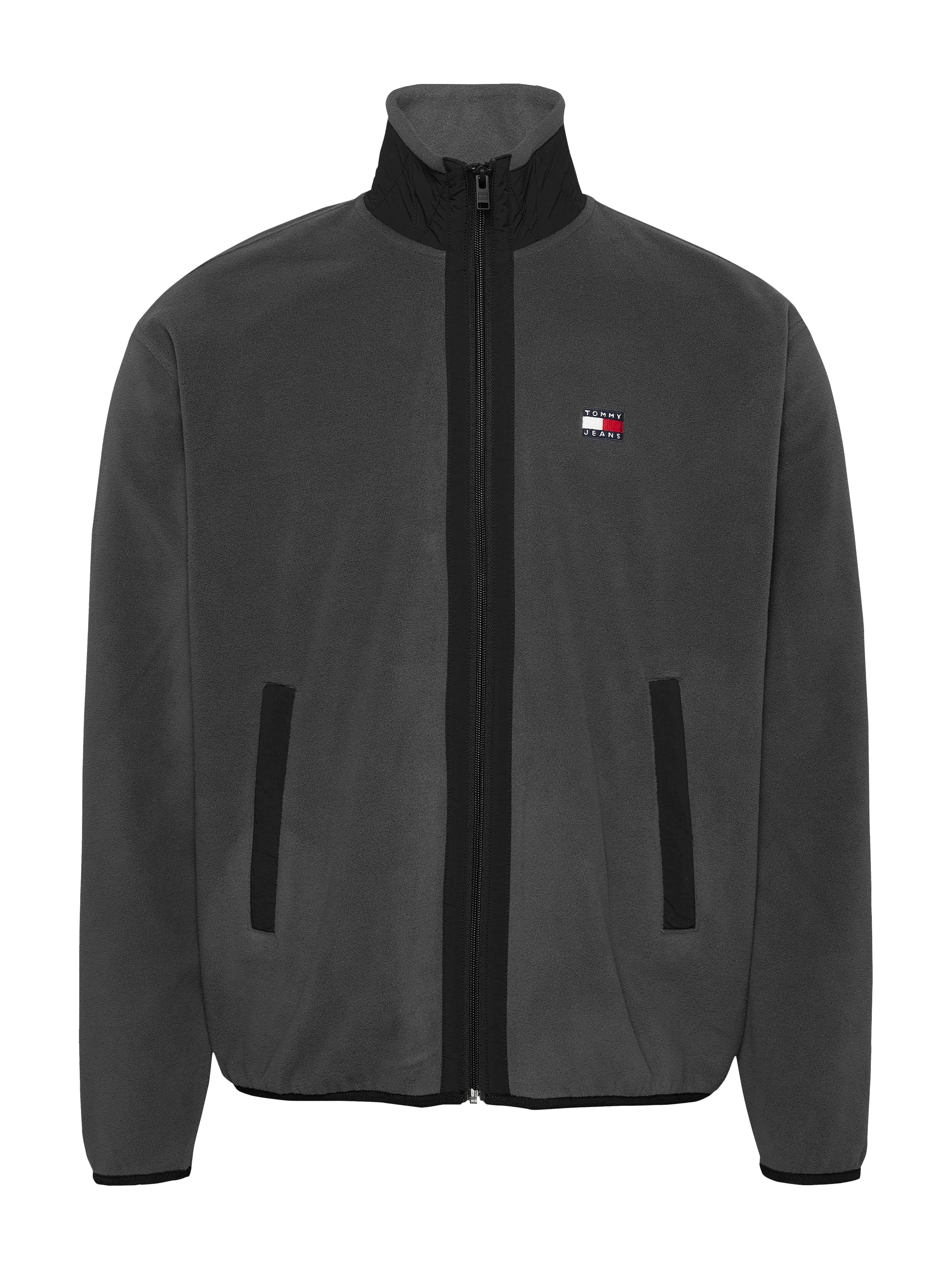 Tommy Jeans Plus Fleecejacke »TJM RLX FZ POLAR FLEECE EXT«, Grosse Grössen