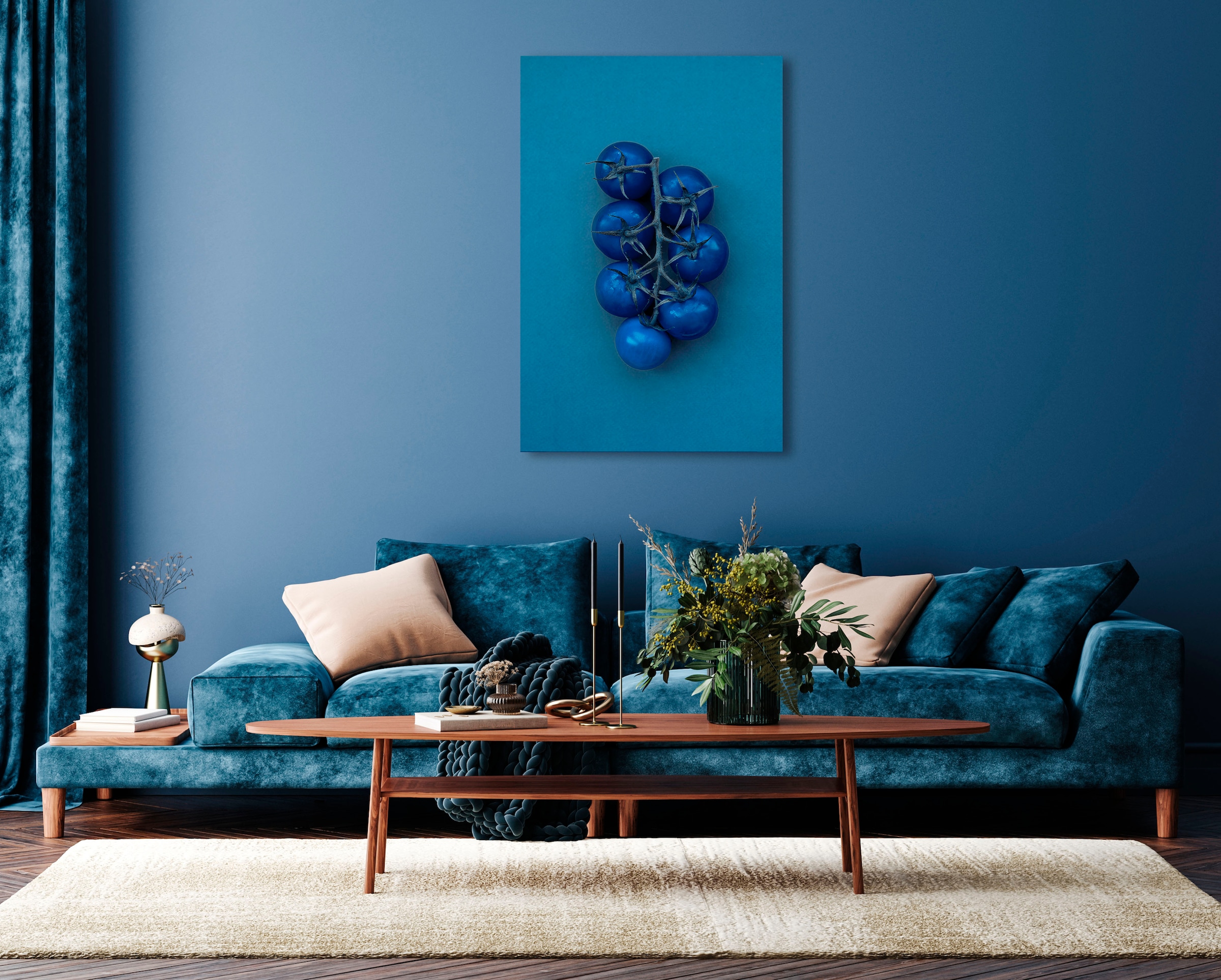 Image of queence Acrylglasbild "Elfi" Essen Foto Lebensmittel Strand 1 Stk. tlg. Fine Art-Print in Galeriequalität
