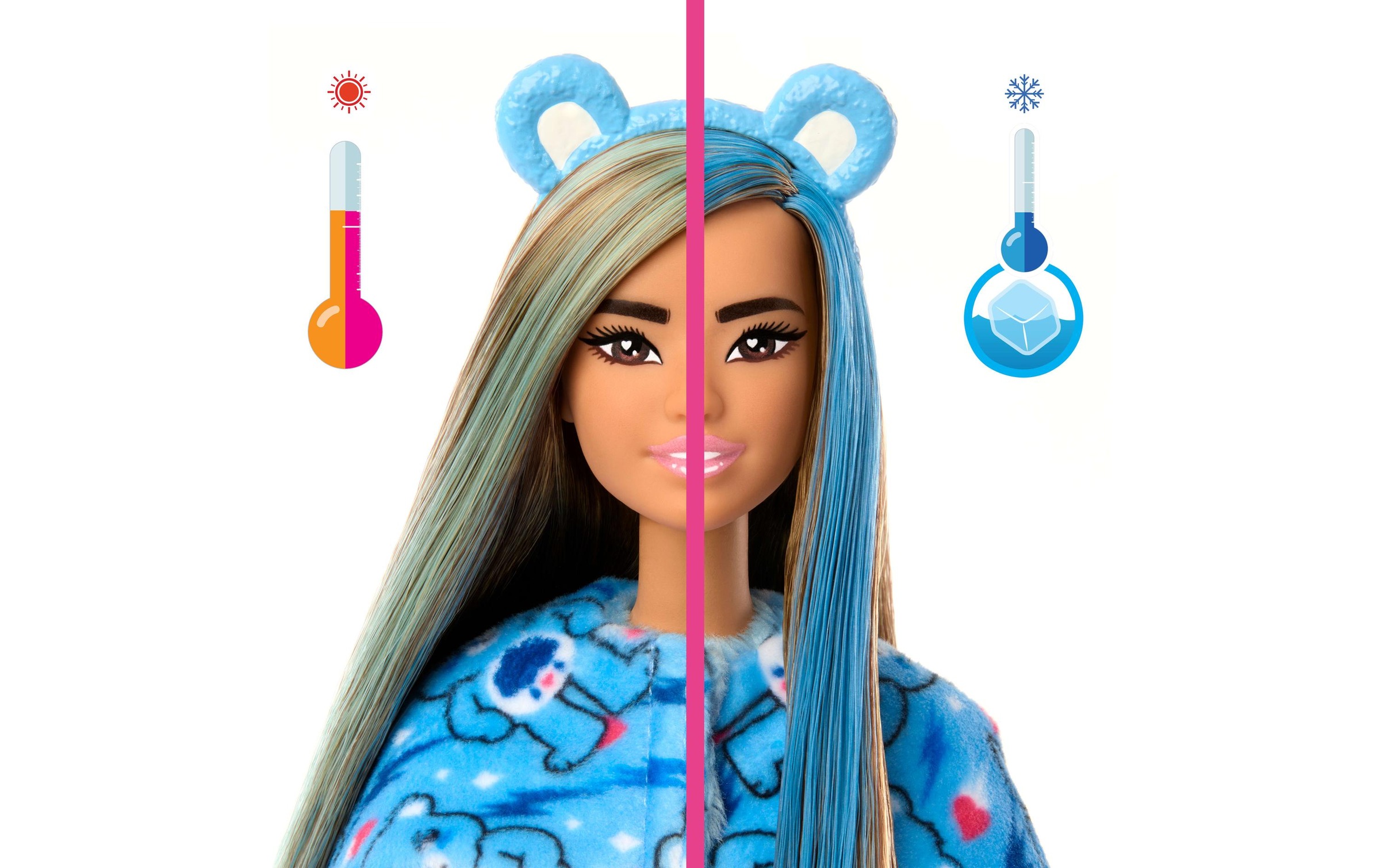 Barbie Anziehpuppe »Cutie Reveal Care Bears 3 - Brummbärchi«