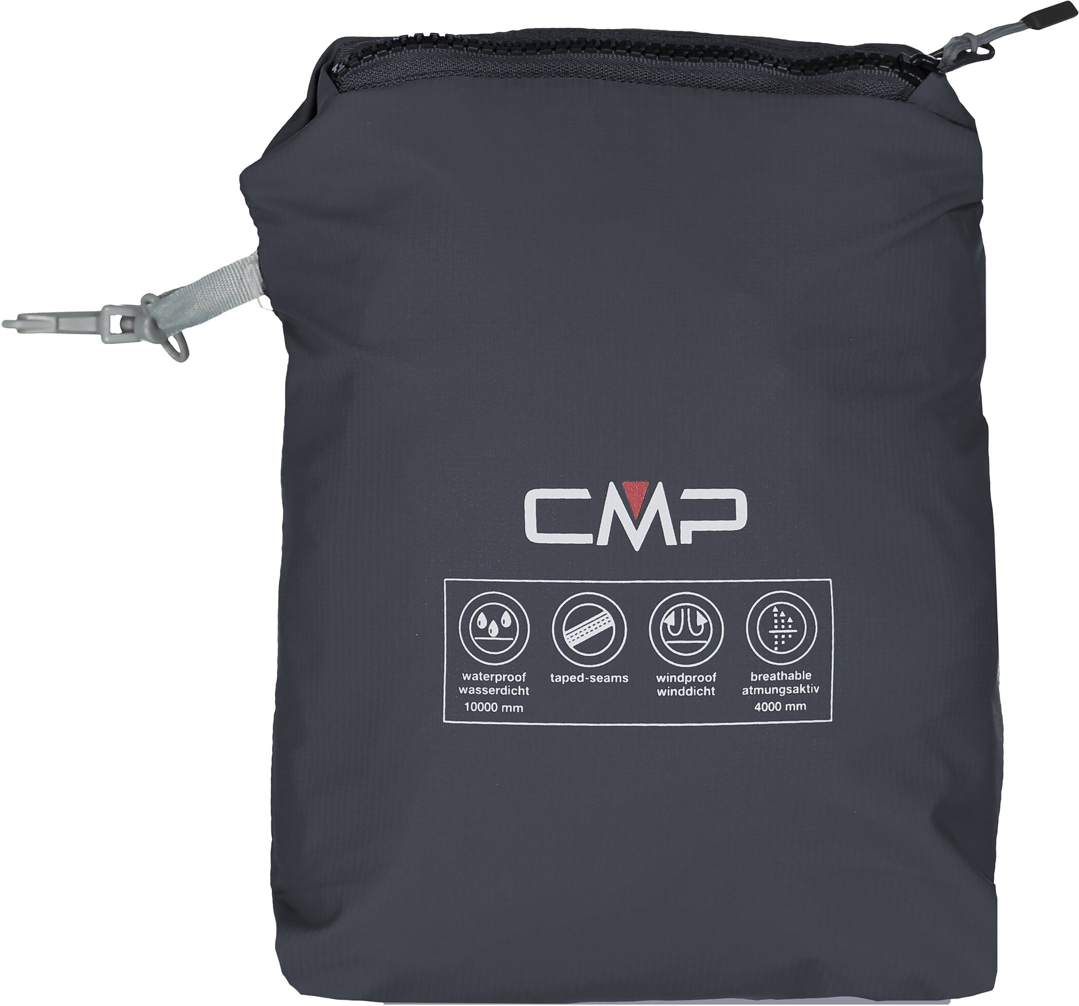 CMP Regenjacke, (1 St.), mit Kapuze, Atmungsaktiv & Wasserdicht & Winddicht