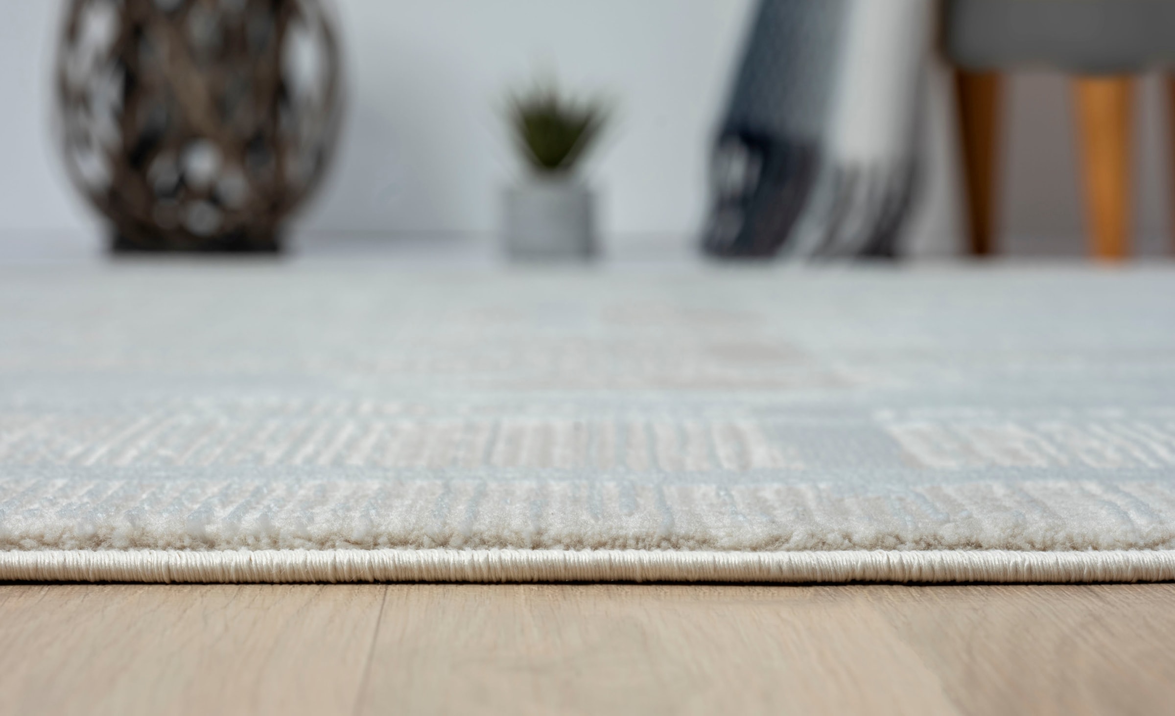 Myflair Möbel & Accessoires Tapis »My Favorite« Rectangulaire 10 mm Höhe Kurzflor, Retro-Style, mit Fransen, besonders weich