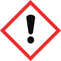 Pictogramme de danger pour produits chimiques