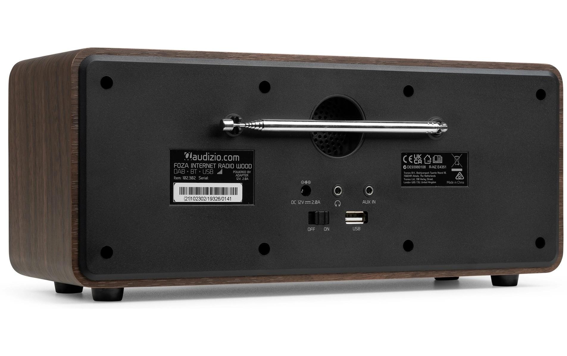 AUDIZIO Digitalradio (DAB+) »Foza«, (Digitalradio (DAB+)-Internetradio)