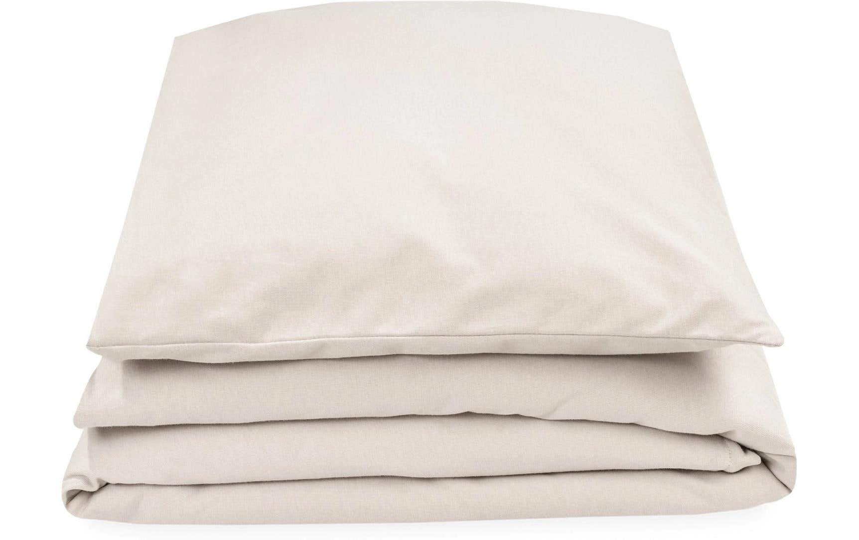 Julius Zöllner Kinderbettwäsche »Uni oatmeal 100/135+40/60 cm« 2