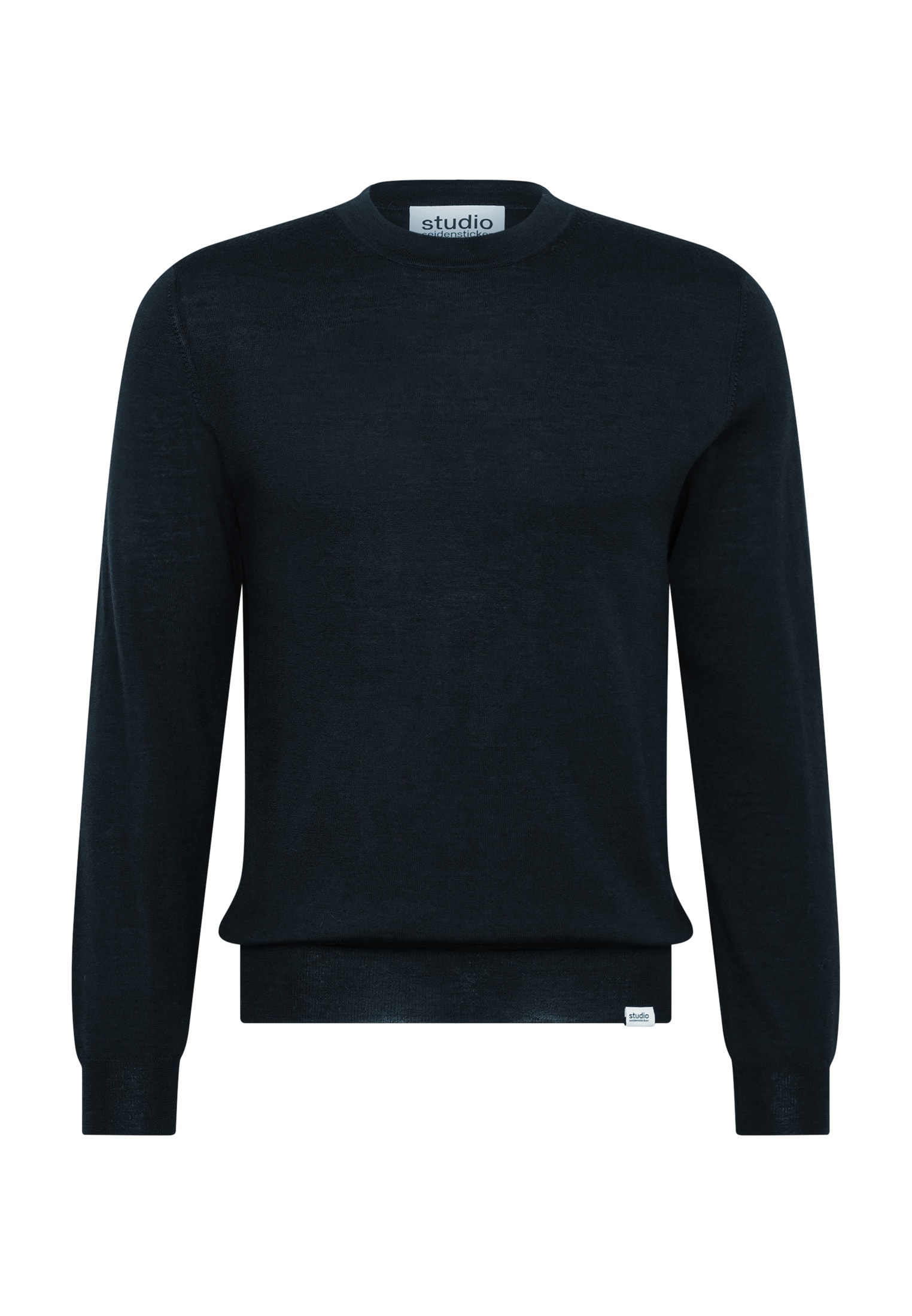 studio seidensticker Strickpullover 1/1 Rundhals Uni