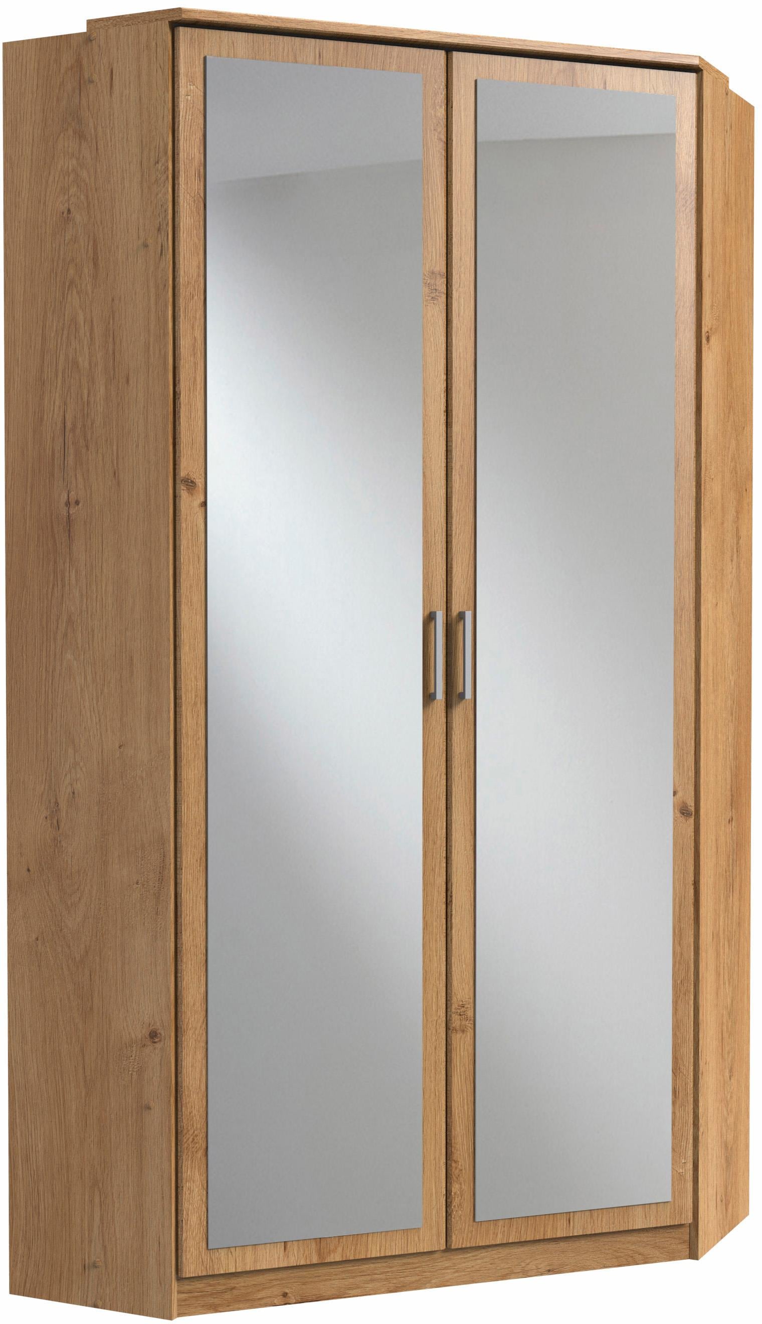 Eckkleiderschrank »Click«, mit 2 Spiegeltüren