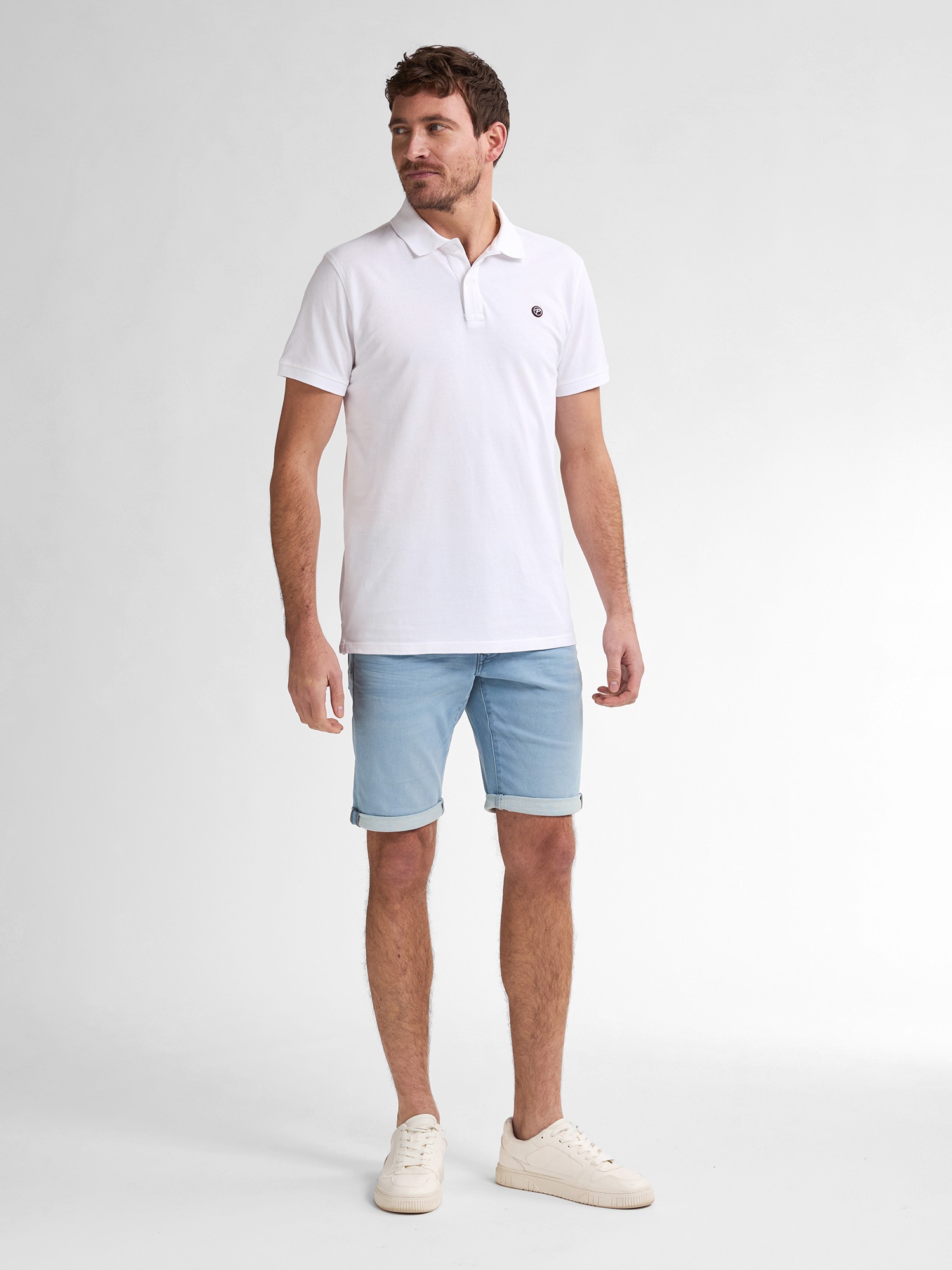 Petrol Industries Poloshirt, mit Logo Stickerei