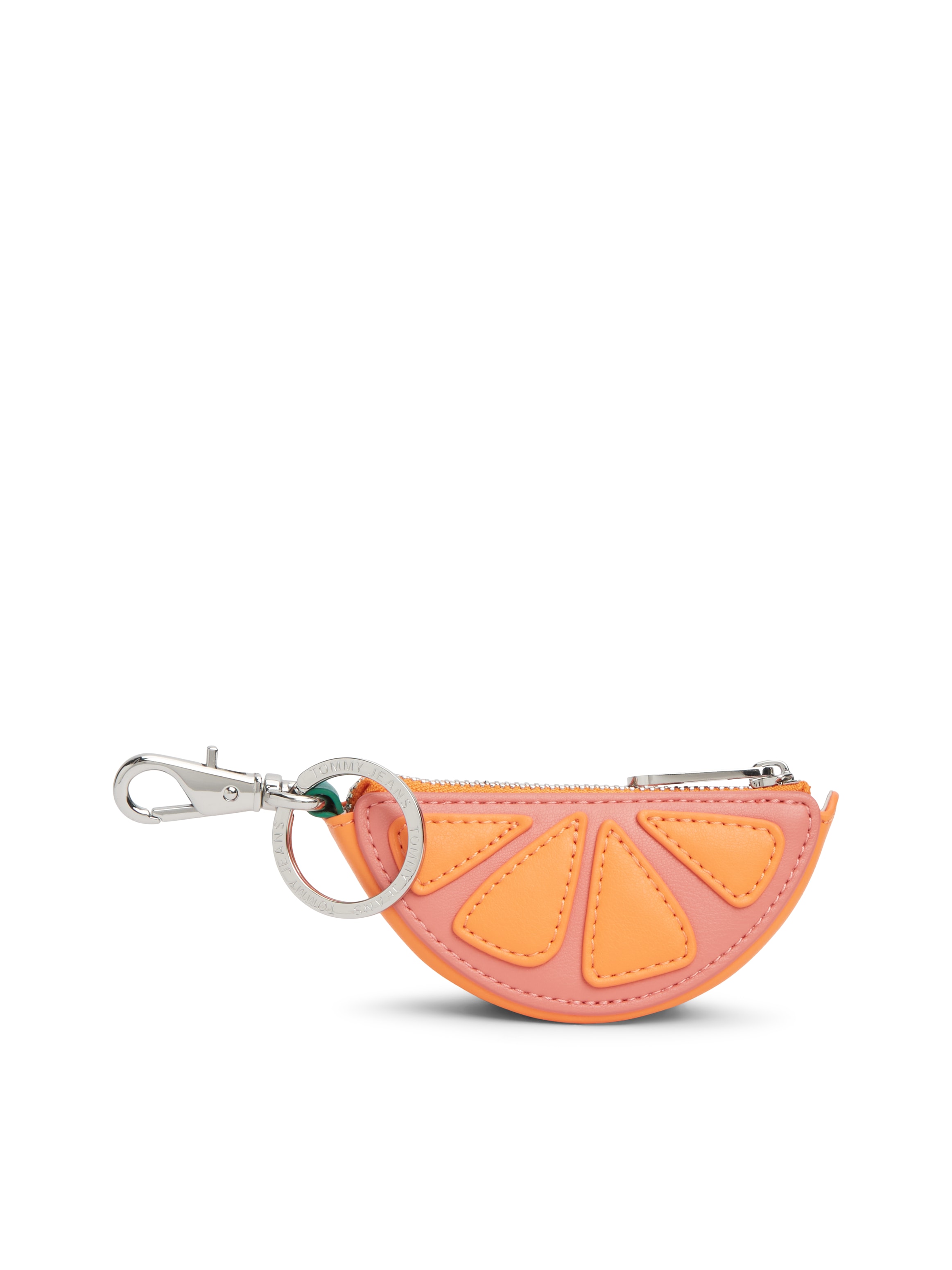 Image of Tommy Jeans Schlüsselanhänger "TJW FRUIT COIN PURSE ORANGE" Taschen-Schlüsselanhänger, Taschen Charm, Bag Charm im Frucht-Look