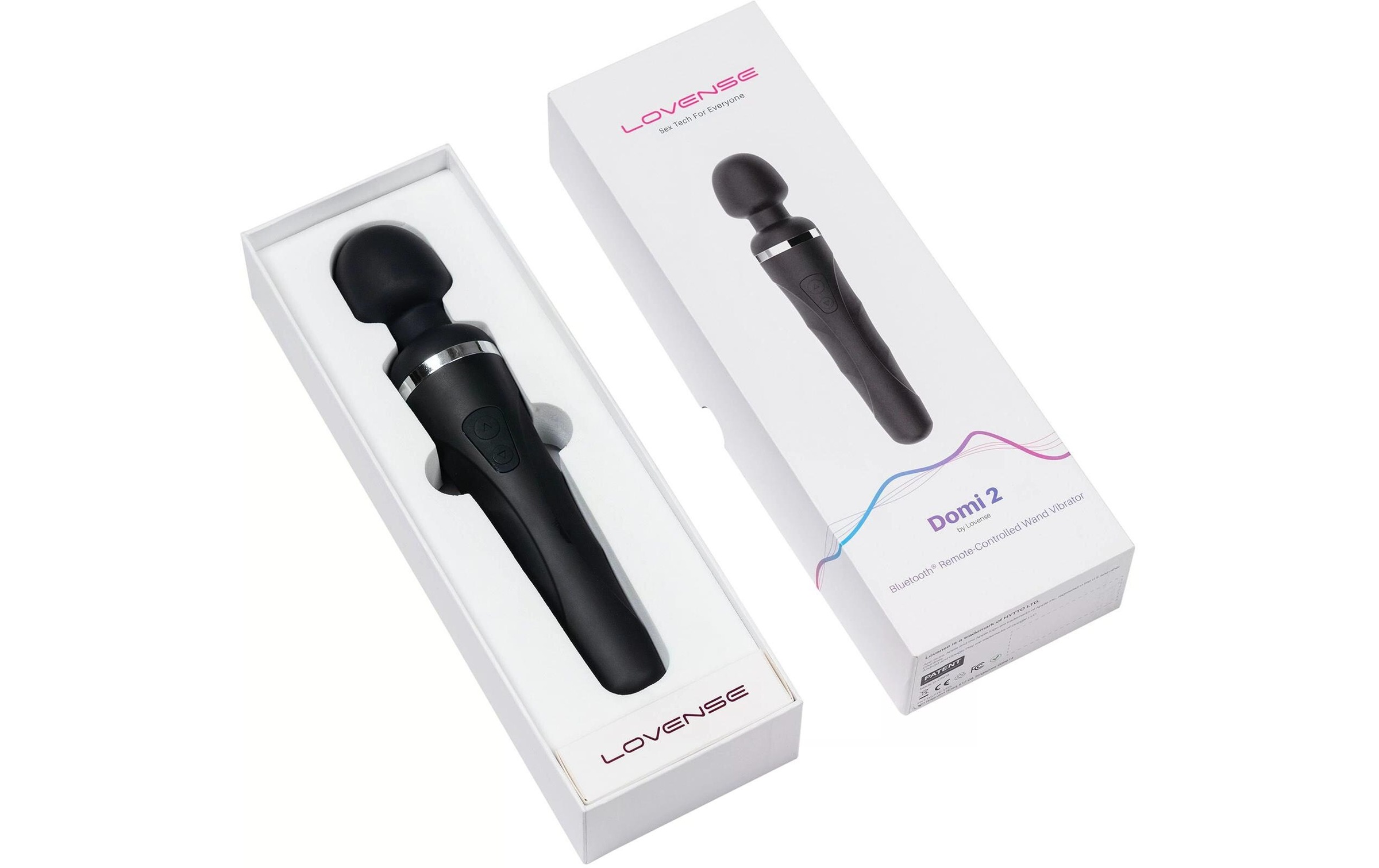 Vibrator »Lovense Domi 2 Schwarz«, (1 tlg.)