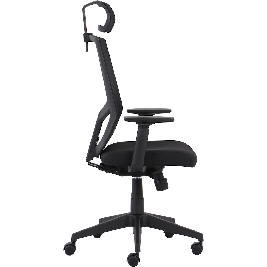INOSIGN Chefsessel »Netti, Schreibtischstuhl, hochwertige ergonomische Ausstattung«, Netzstoff