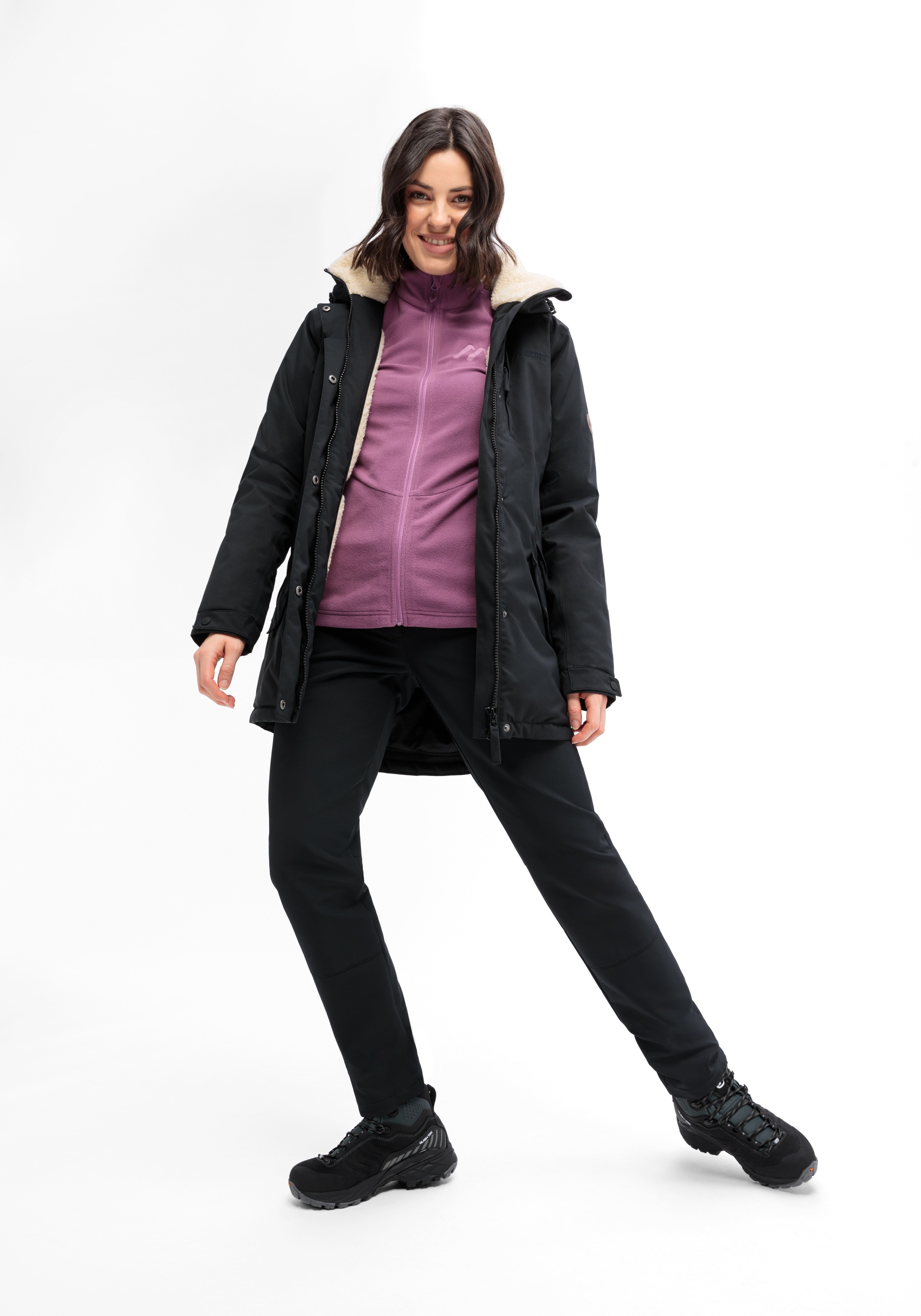 Maier Sports Funktionsjacke »KATRINE«, Damen Jacke Outdoorjacke atmungsaktiv u. wasserdicht