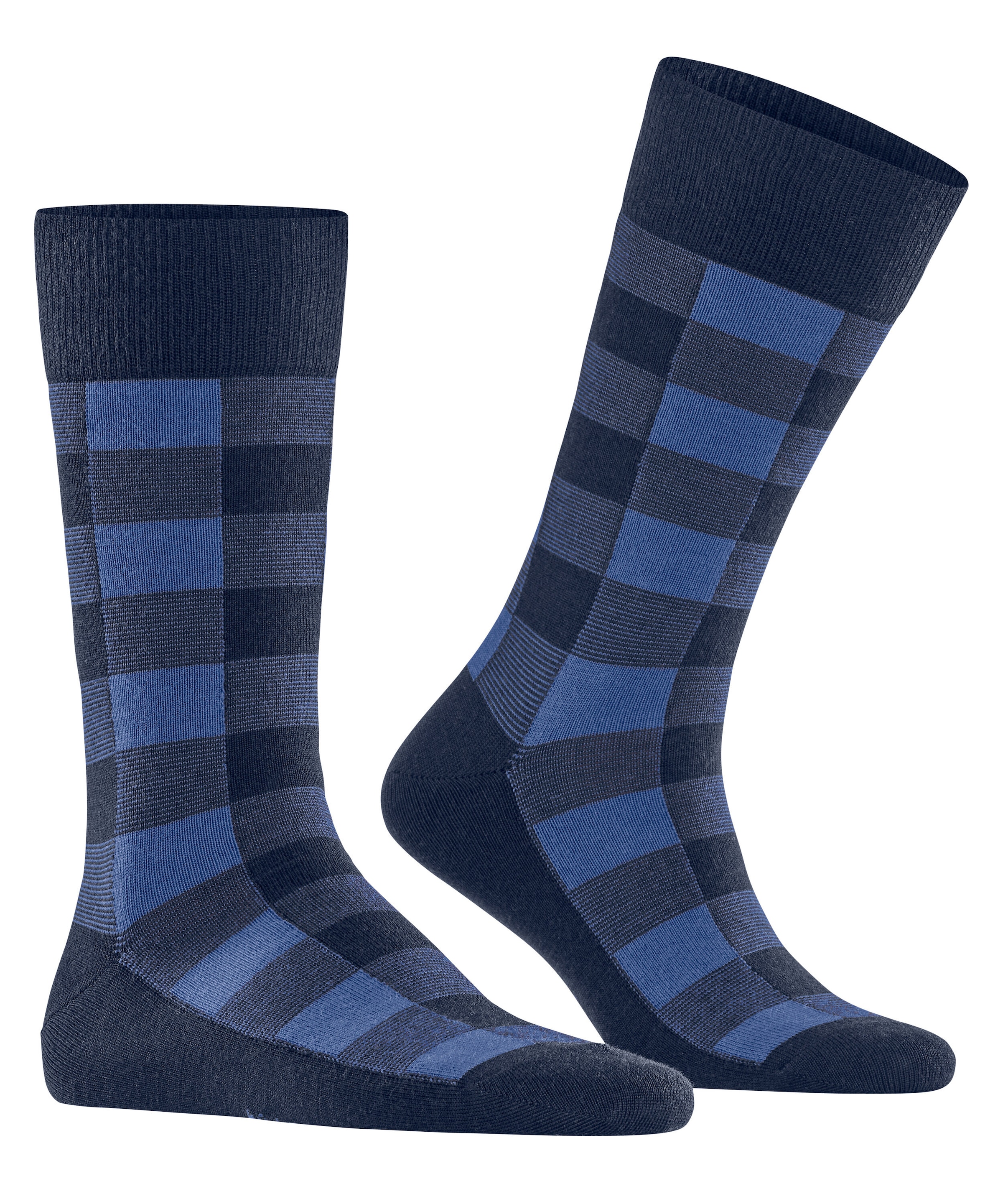 Burlington Chaussettes »Buffalo Check« taille unique 40-46, mélange laine chaud, carreaux bûcheron