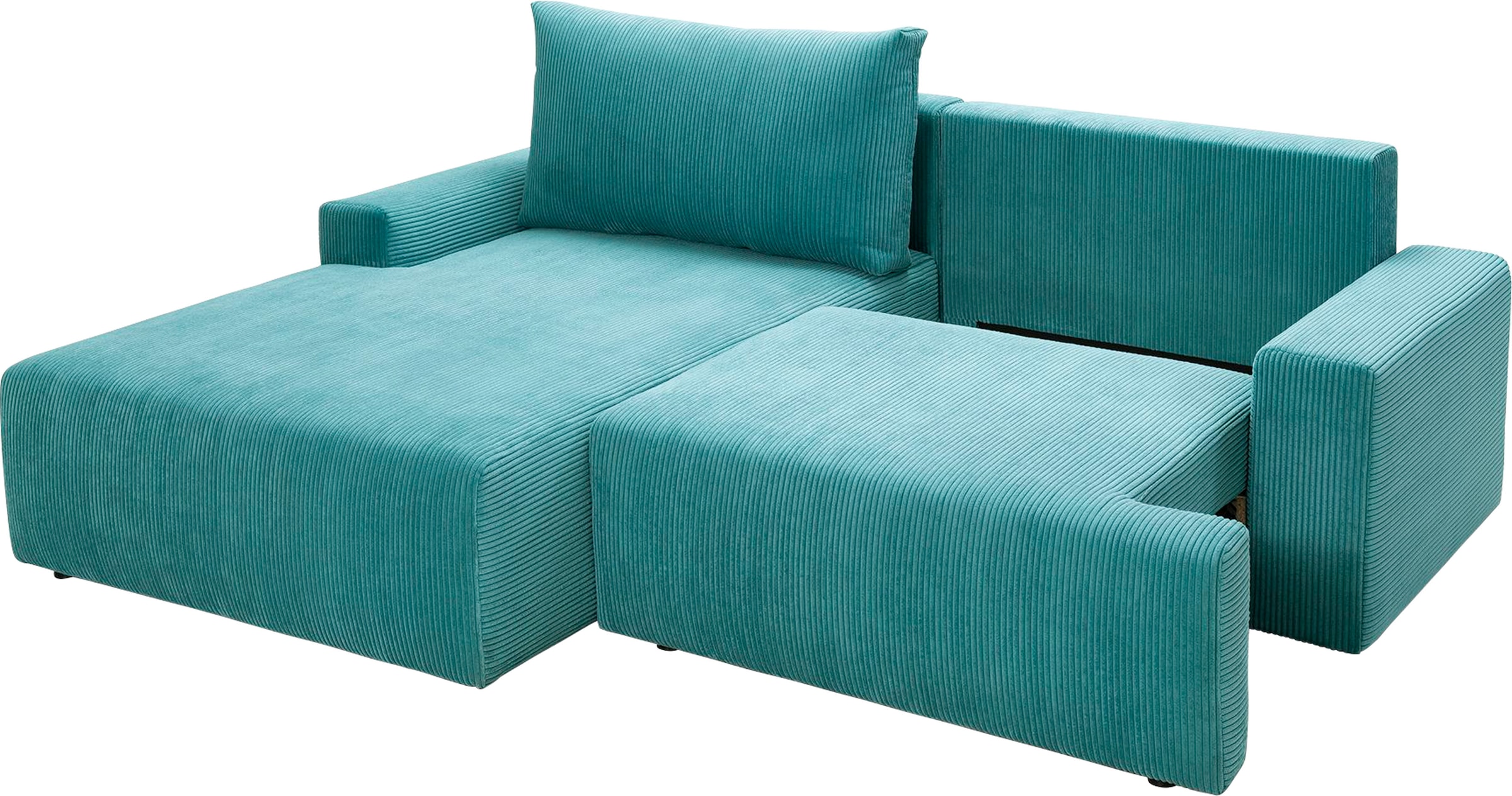 in exxpo inklusive - jetzt sofa fashion »Orinoko«, verschiedenen Bettfunktion und Ecksofa Bettkasten kaufen Cord-Farben