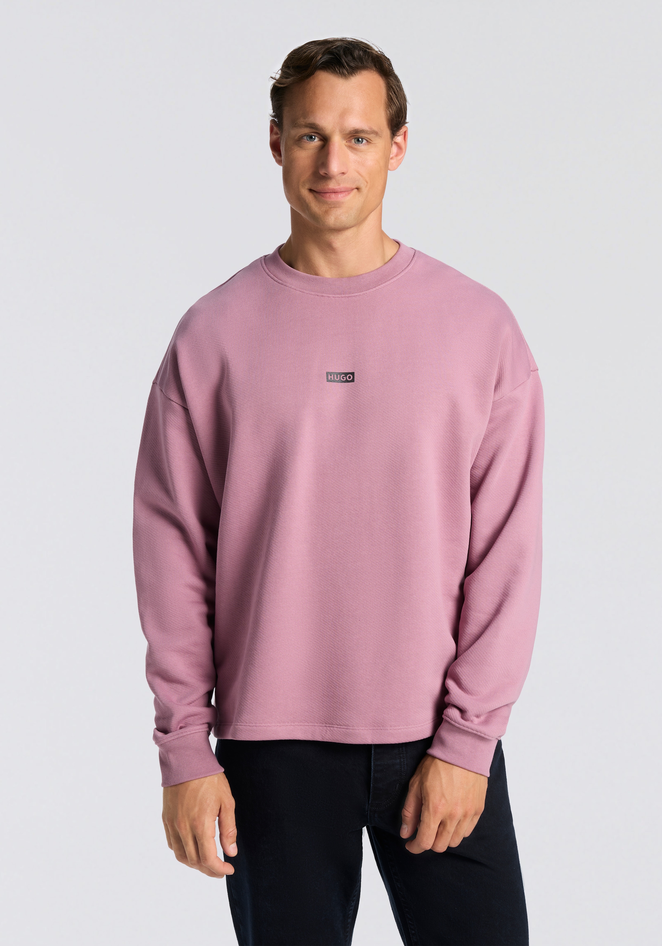 Image of HUGO Sweatshirt "Naviu", mit Rückendruck