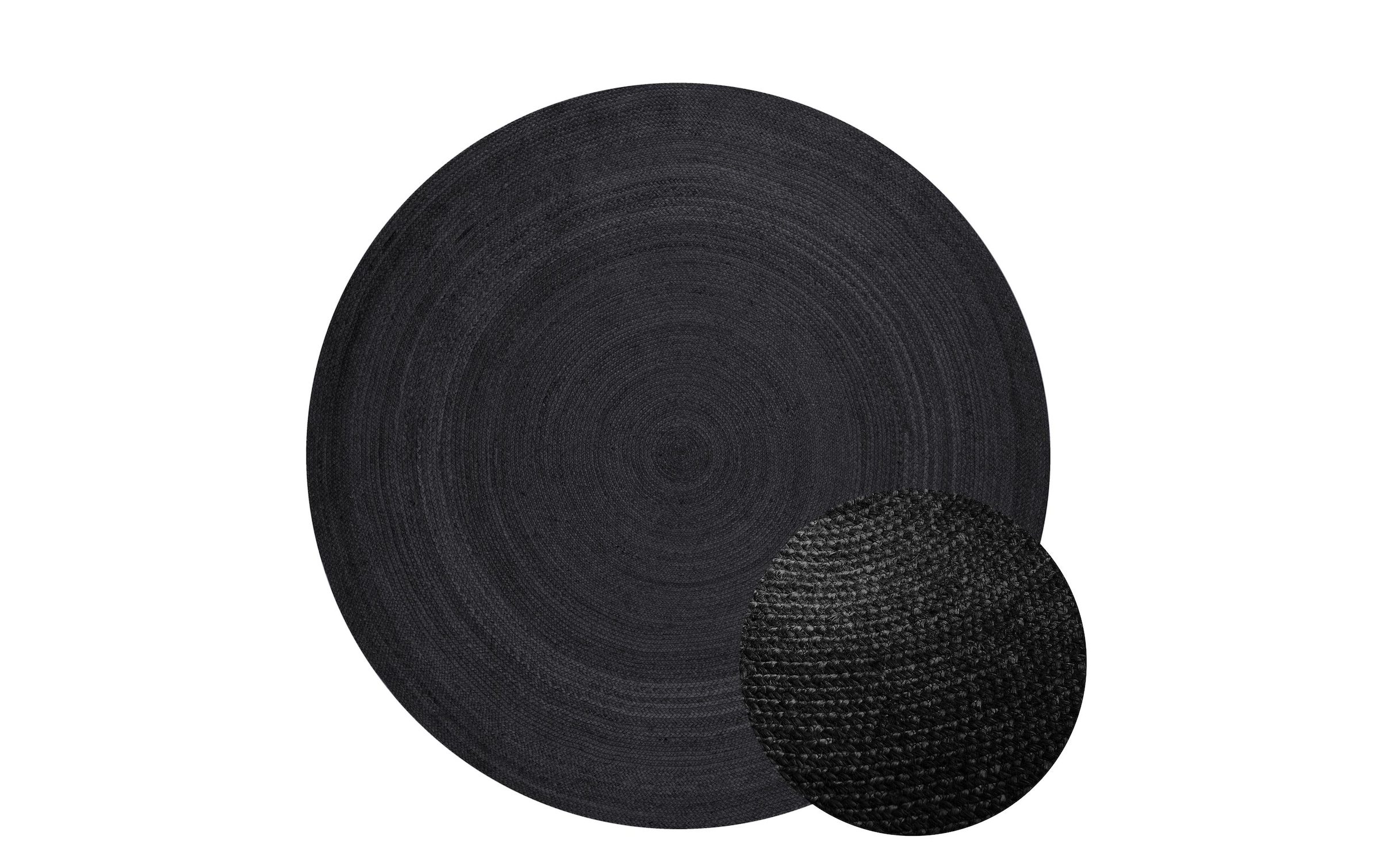 HANSE Home Teppich »Rangpur Juteteppich, in rund und oval« oval 10 mm Höhe handgewebt, 100% Jute , Natur, Wohnzimmer, Flur, Boho, Skandi