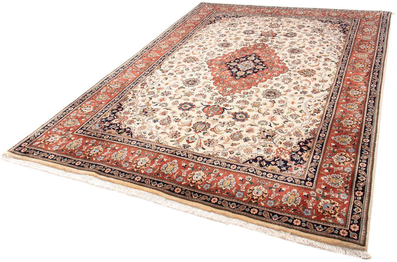 Image of morgenland Orientteppich »Perser - Bidjar - 250 x 180 cm - beige«, rechteckig, 15 mm Höhe, Wohnzimmer, Handgeknüpft, Einzelstück mit Zertifikat bei Ackermann Versand Schweiz
