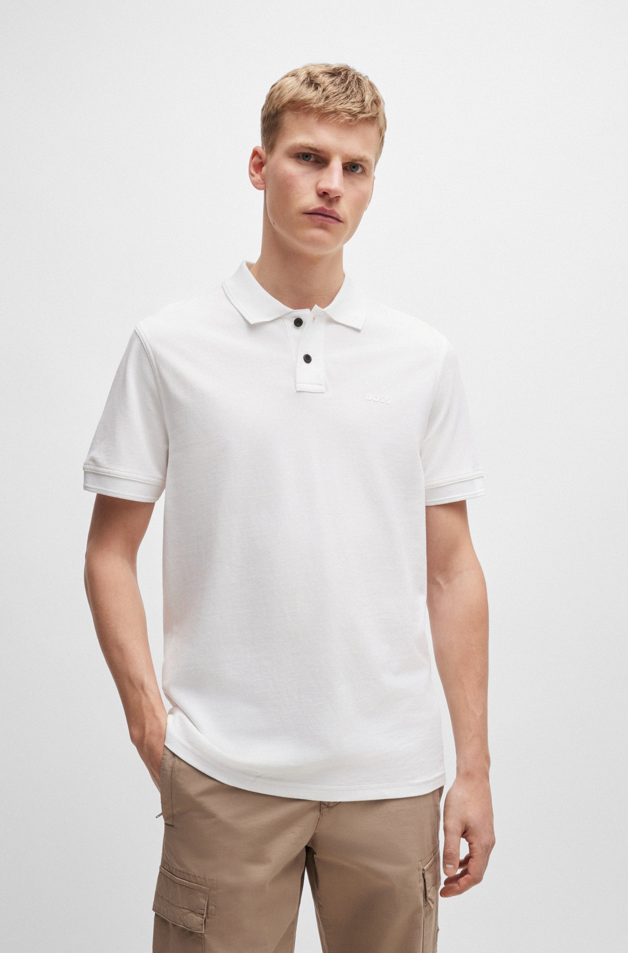 BOSS ORANGE Poloshirt »Prime«, mit Polokragen