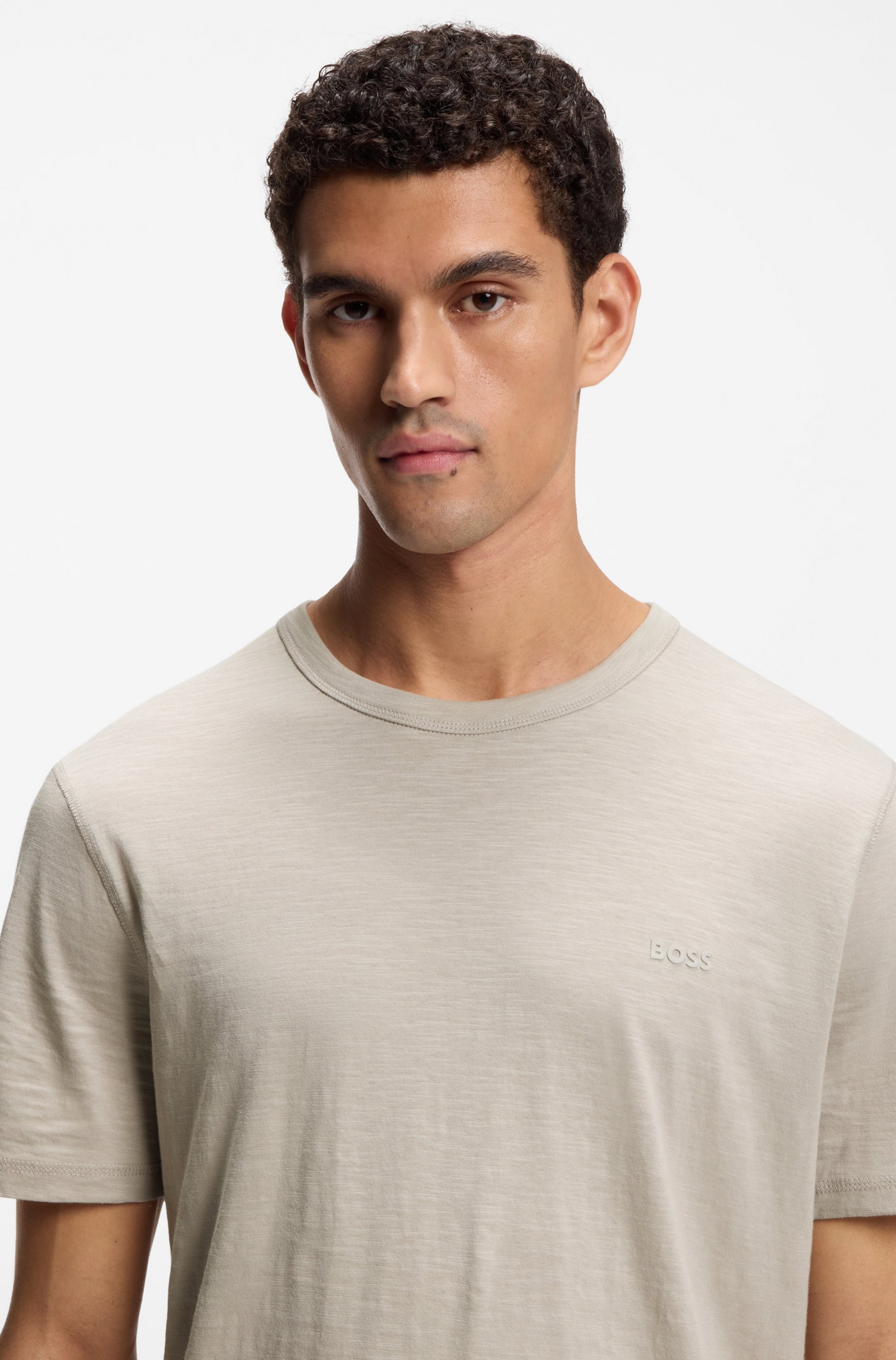 BOSS ORANGE T-shirt »Tegood« Rundhalsausschnitt, Regular Fit, Logoschriftzug