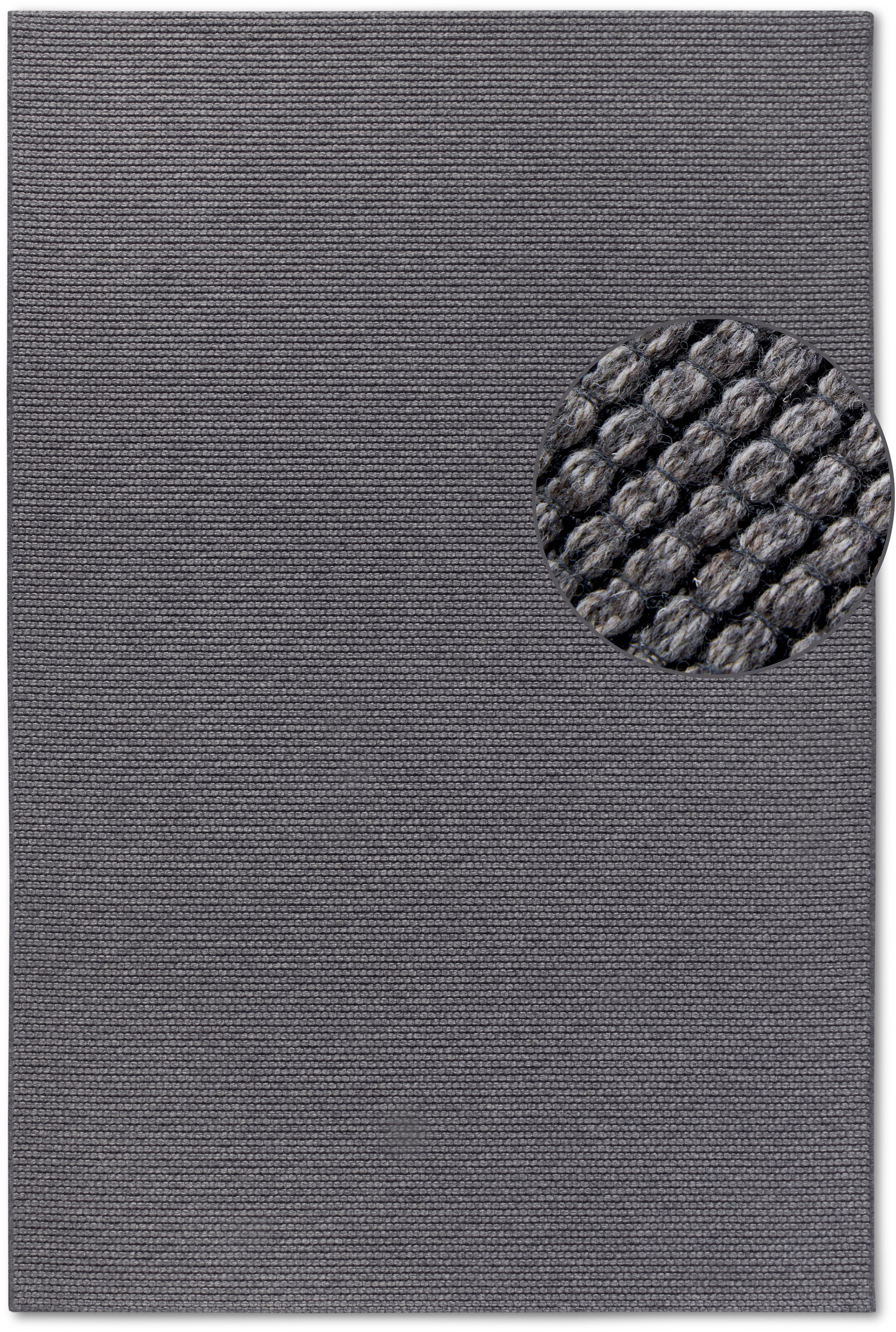 Villeroy & Boch Wollteppich »Charles« rechteckig 5 mm Höhe Schurwolle, Wolle, Natur, Wohnzimmer, Schlafzimmer, Boho, Skandi