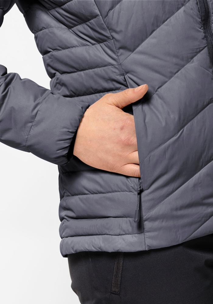 Jack Wolfskin Daunenjacke »TUNDRA DOWN HOODY W«, mit Kapuze