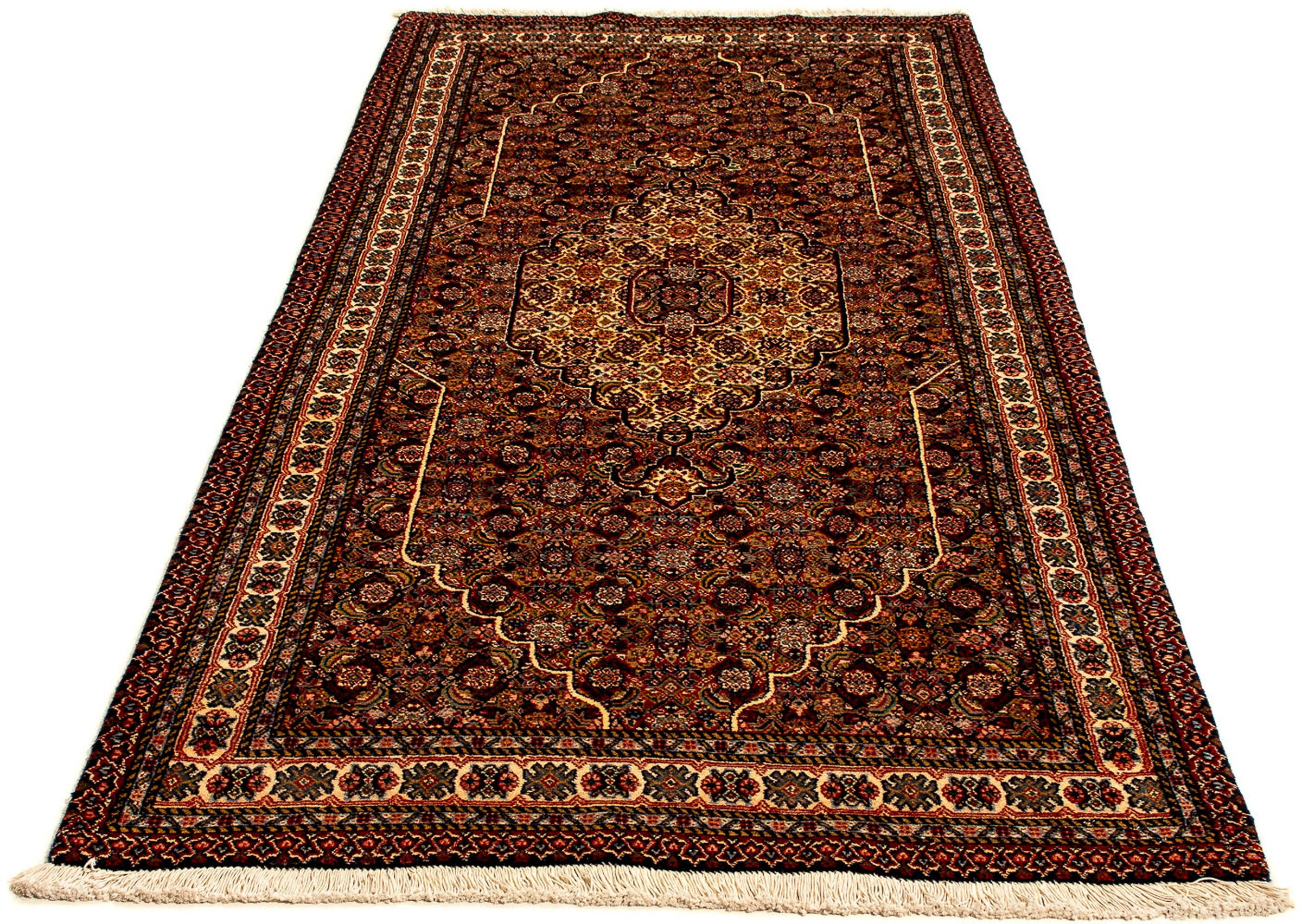 Image of morgenland Orientteppich »Perser - Nomadic - 250 x 110 cm - braun«, rechteckig, 10 mm Höhe, Wohnzimmer, Handgeknüpft, Einzelstück mit Zertifikat bei Ackermann Versand Schweiz