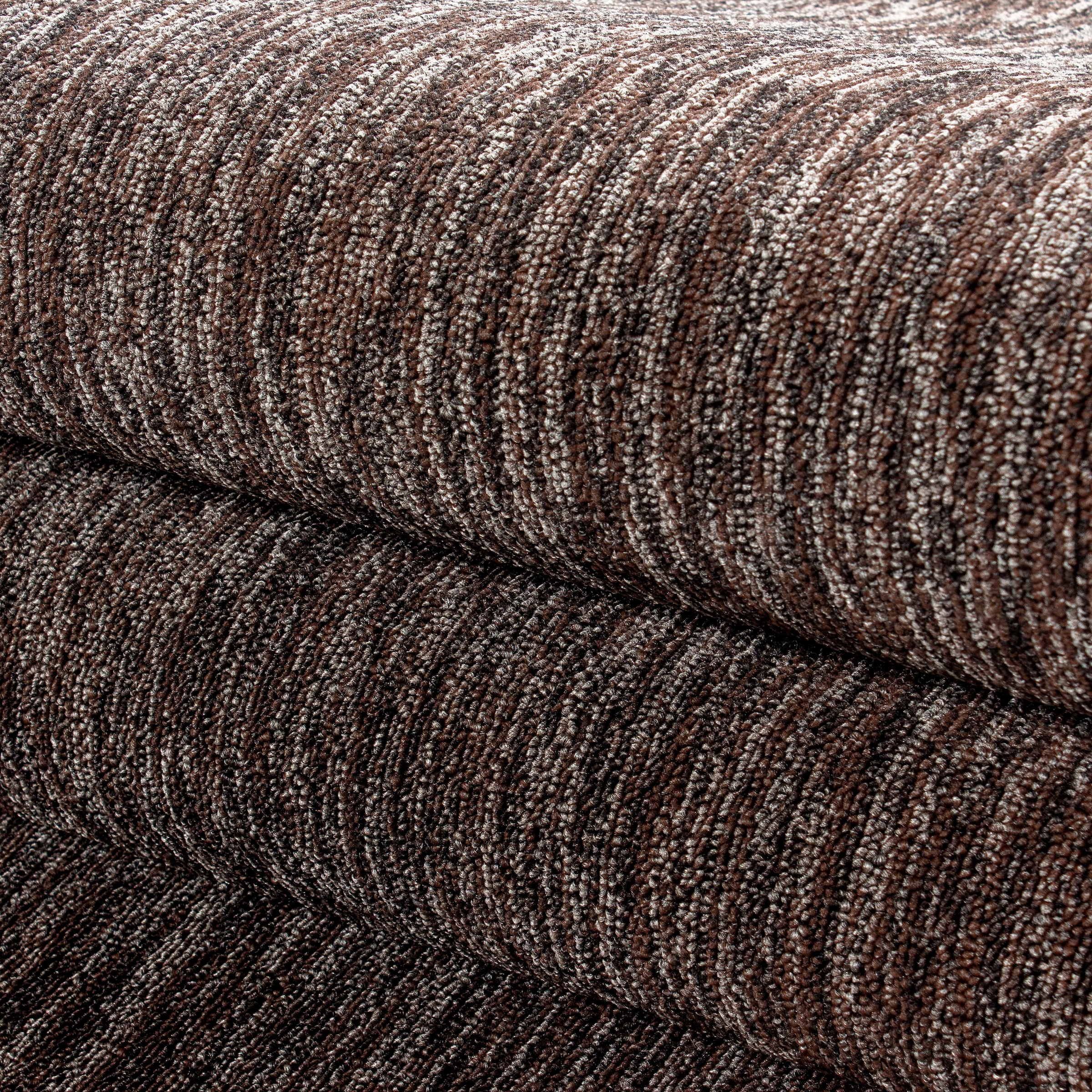 Ayyildiz Teppiche Teppich »Nizza 1800 Kurzflorteppich«, rund, 6 mm Höhe, pflegeleicht, leicht melierter Kurzflor, ringsum gekettelt, Wohnzimmer