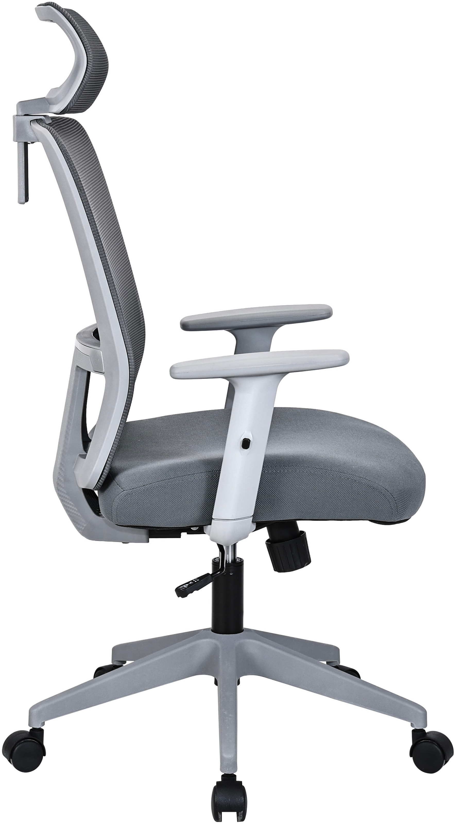 GOODproduct Chaise de bureau »Tallard, Mesh Schreibtischstuhl, ergonomische Ausstattung« () verstellbare Kopfstütze, Lumbalstütze & Armlehnen