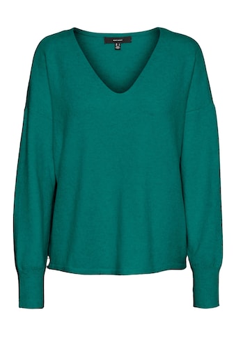 V-Ausschnitt-Pullover »VMDOFFY LS V-NECK BLOUSE GA NOOS«