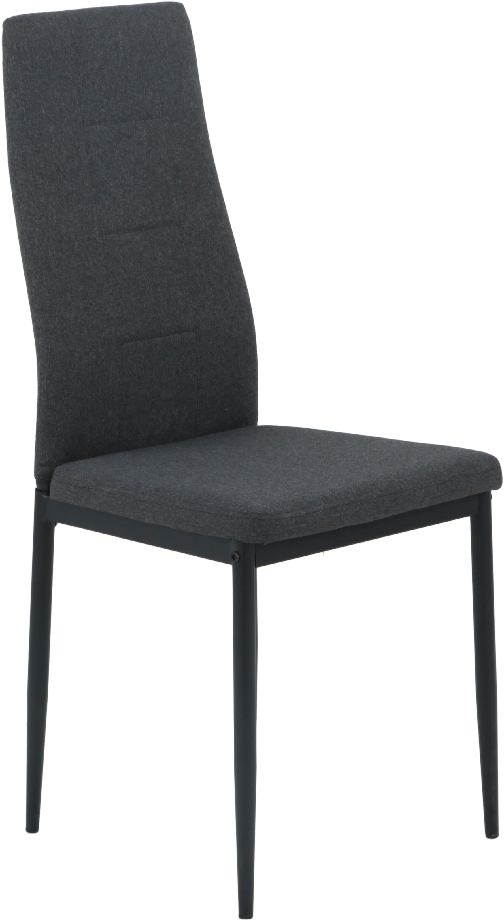 HELA Chaise à 4 pieds »SVENNI« (Set) 2 cuis4-Fuss,Rundrohrgestell,Webstoff,Zertifizierter "Waterfree" Stoff