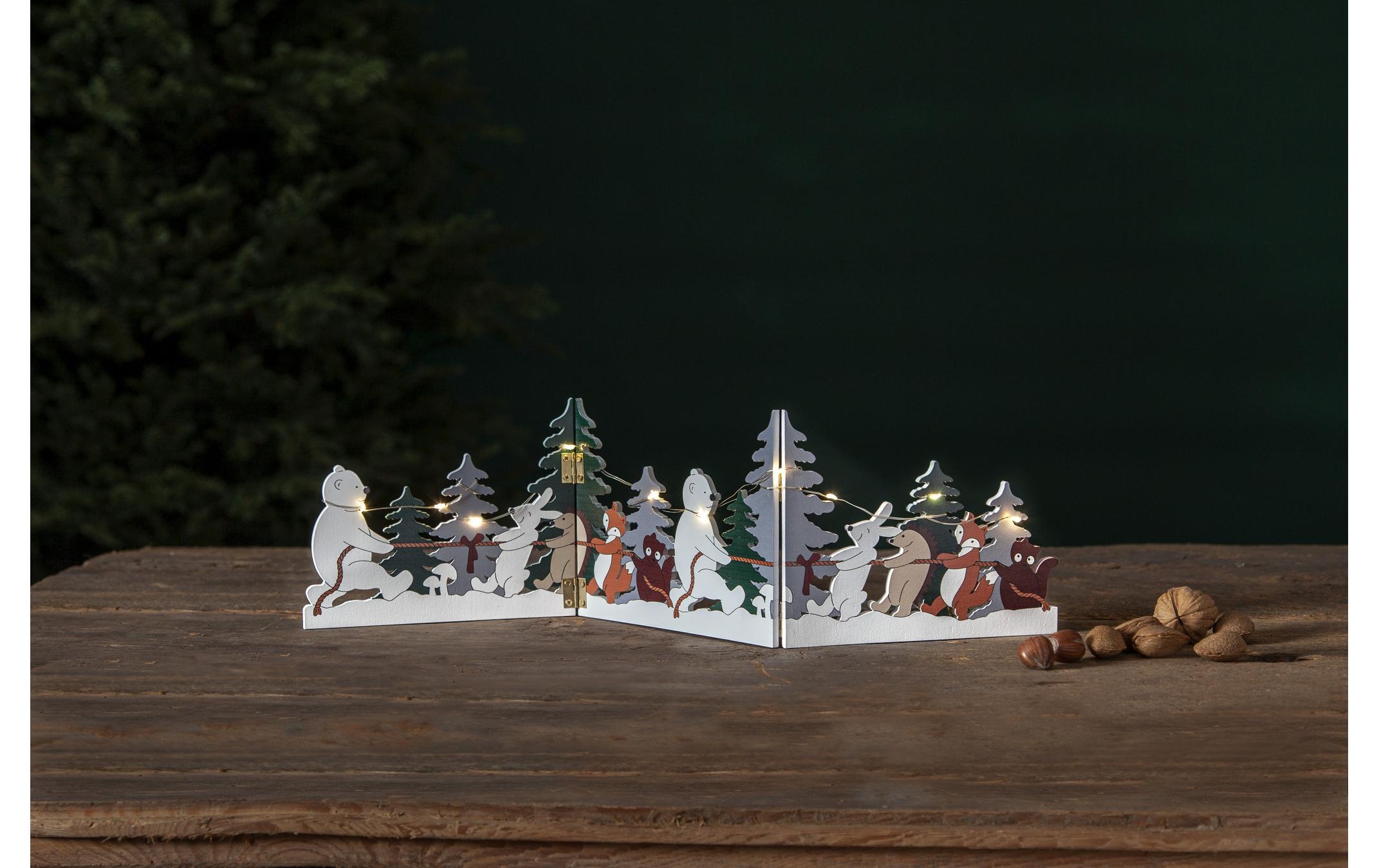 Parforce Traditional Hunting LED Dekofigur »Forest« Warmweiss