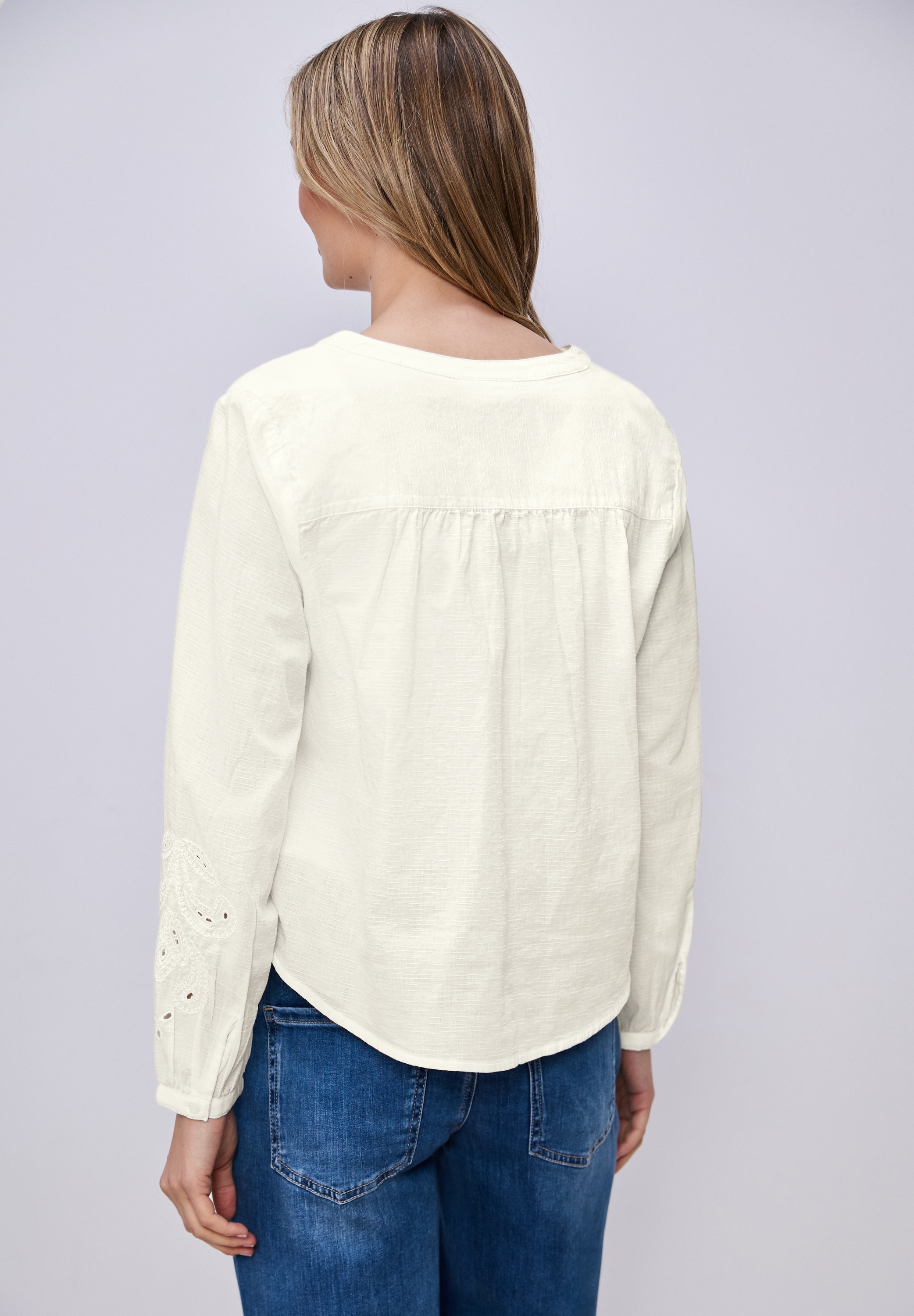 STREET ONE Blouse à manches longues avec poignets