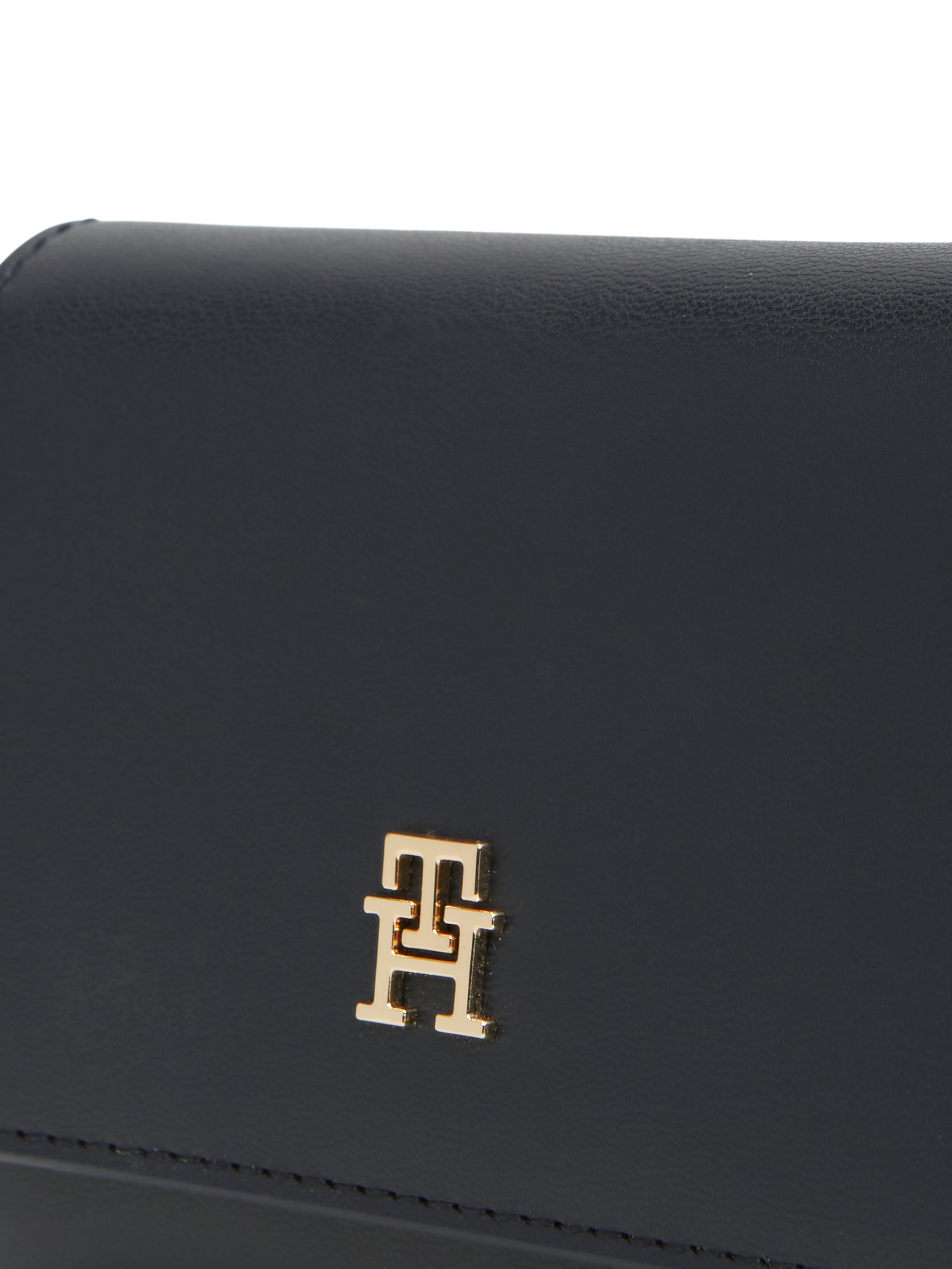 Tommy Hilfiger Porte-monnaie »TH ICON TRIFOLD« Portefeuille pour femmes, porte-monnaie avec élément décoratif logo TH