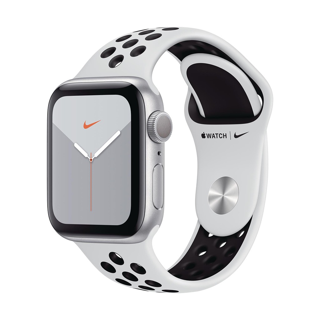 Image of Apple Smartwatch »Serie Nike 5, GPS, 40 mm Aluminium-Gehäuse mit Nike-Sportarmband«, (Watch OS MX3R2FD/A) bei Ackermann Versand Schweiz