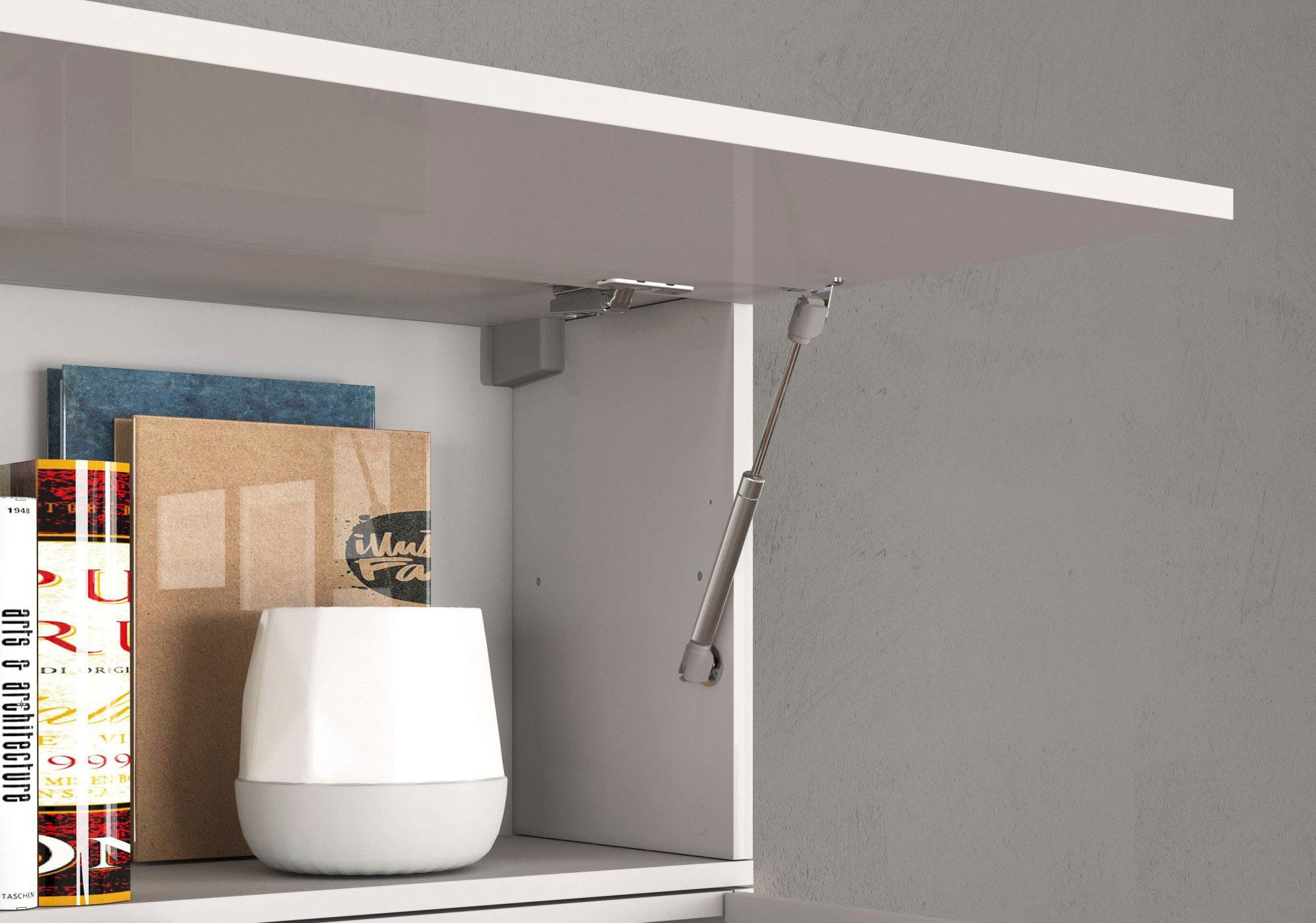 INOSIGN Meuble mural »Chronos Wohnwand, Medienwand, 8-er set« Set, 8 cuis tlg.