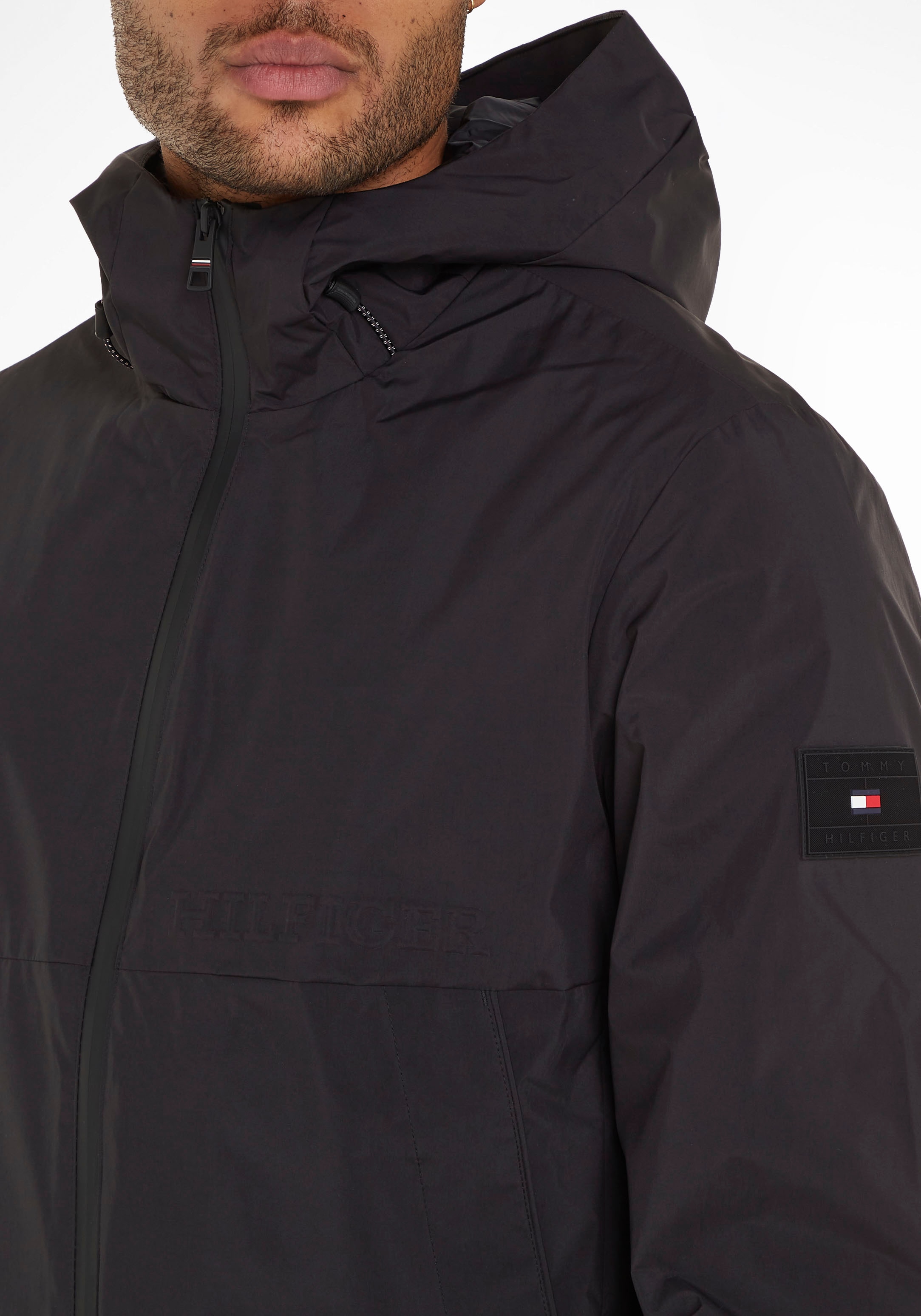 Tommy Hilfiger Kurzjacke »PORTLAND HOODED JACKET«, mit Kapuze