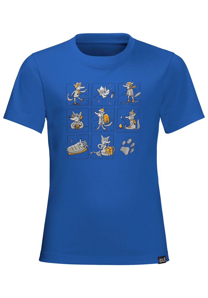 Image of Jack Wolfskin Kurzarmshirt »MANY WOLVES T KIDS« bei Ackermann Versand Schweiz