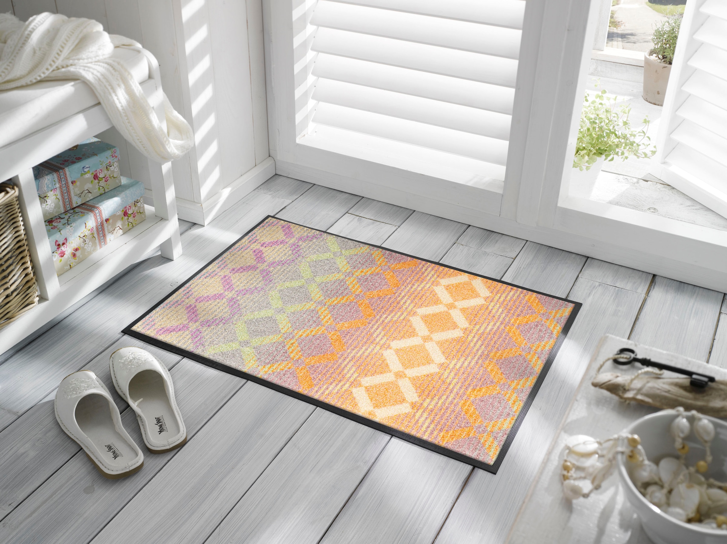 wash+dry by Kleen-Tex Fussmatte »Diamond Melody«, rechteckig