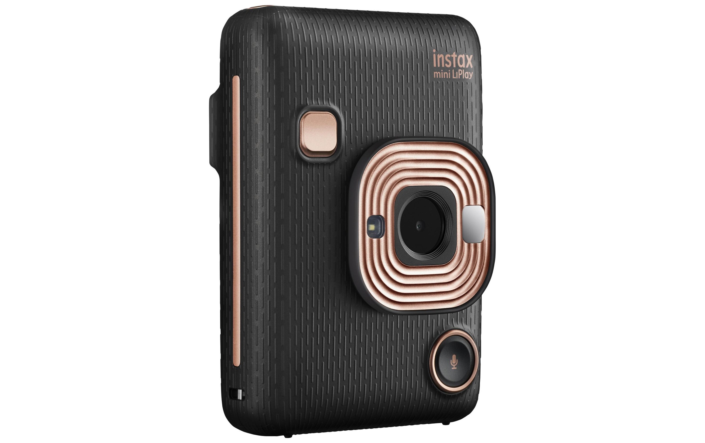 FUJIFILM Kompaktkamera »Fotokamera Instax Mini LiPlay Elegant Black«