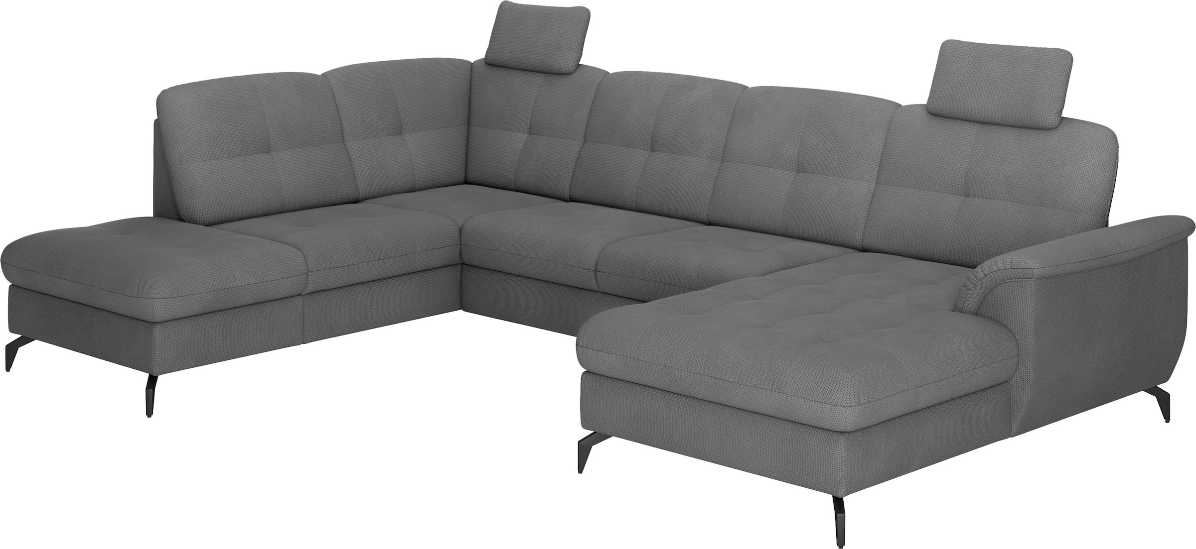 sit&more Wohnlandschaft »Zora U-Form«, wahlweise mit Bettfunktion und Bettkasten