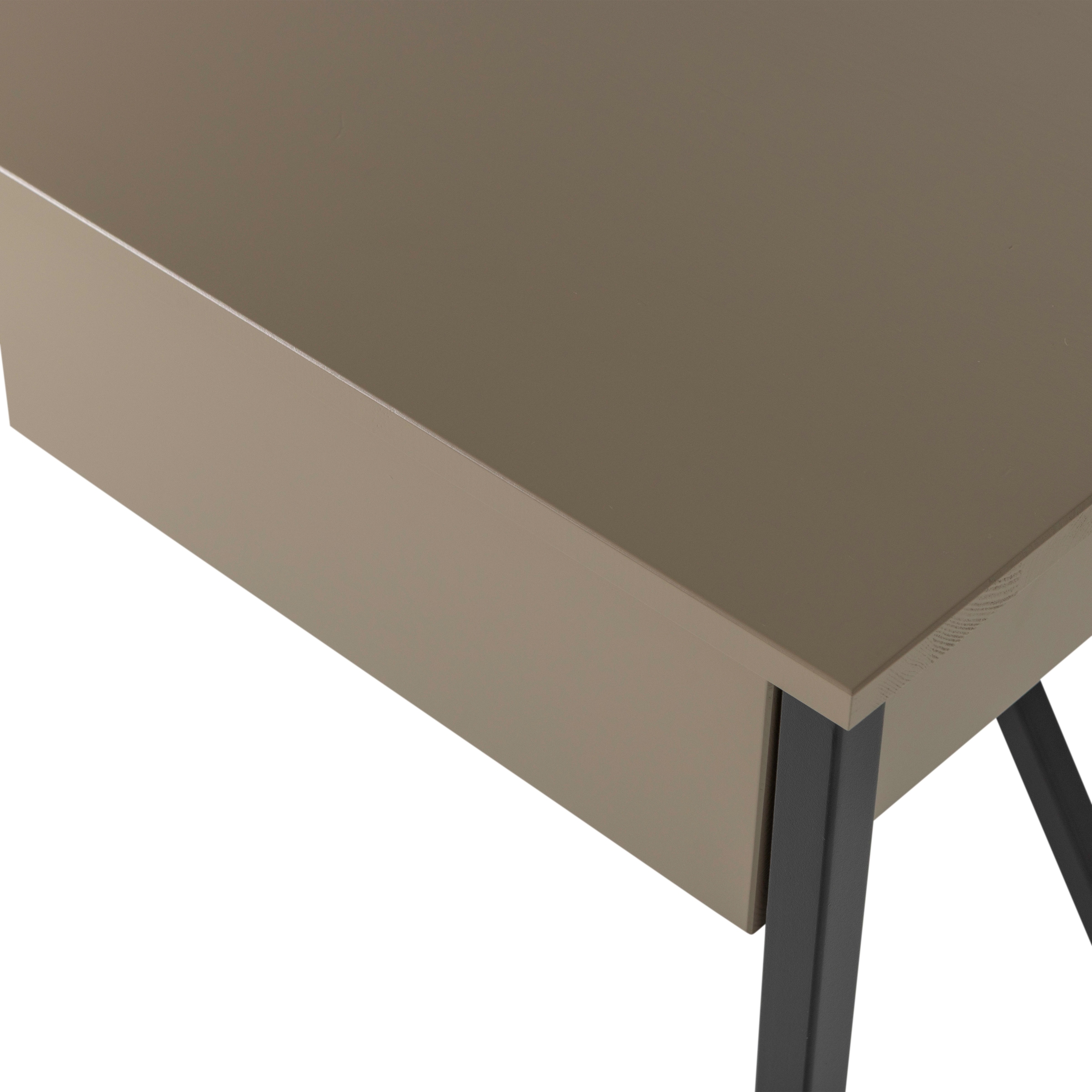 WOOOD Schreibtisch »New Julius FSC®-Kiefernholz mit Schublade, lackiert B126xT53xH75 cm« Tragkraft Blatt 20 kg, sichtbare Maserung, einfach zu montieren