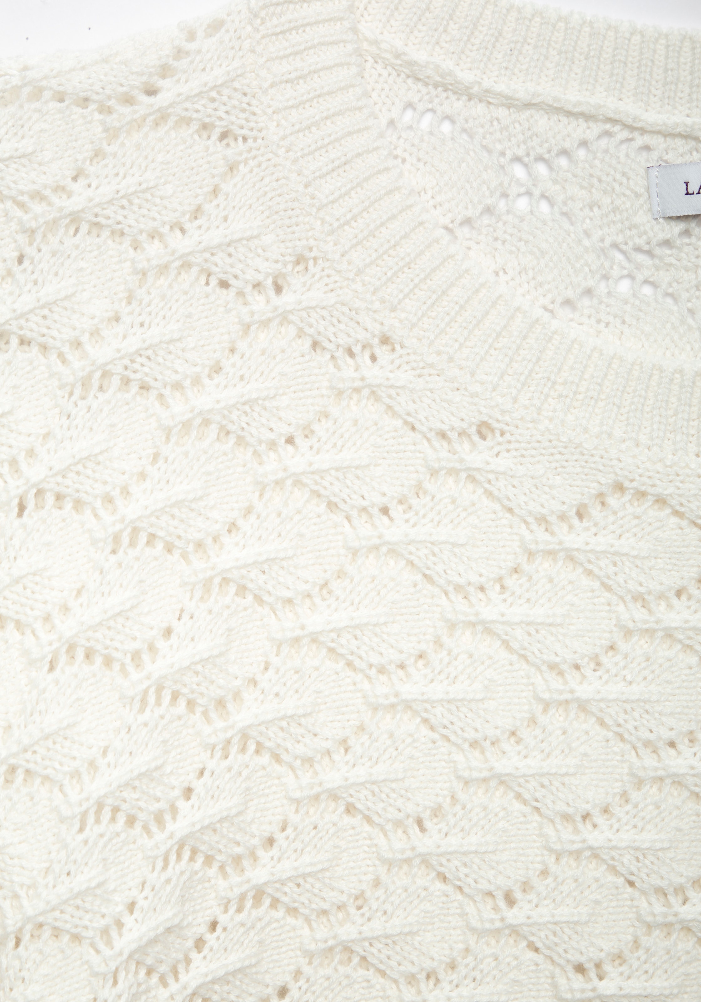 French Connection Pull ajouré , leicht transparenter Strandpullover