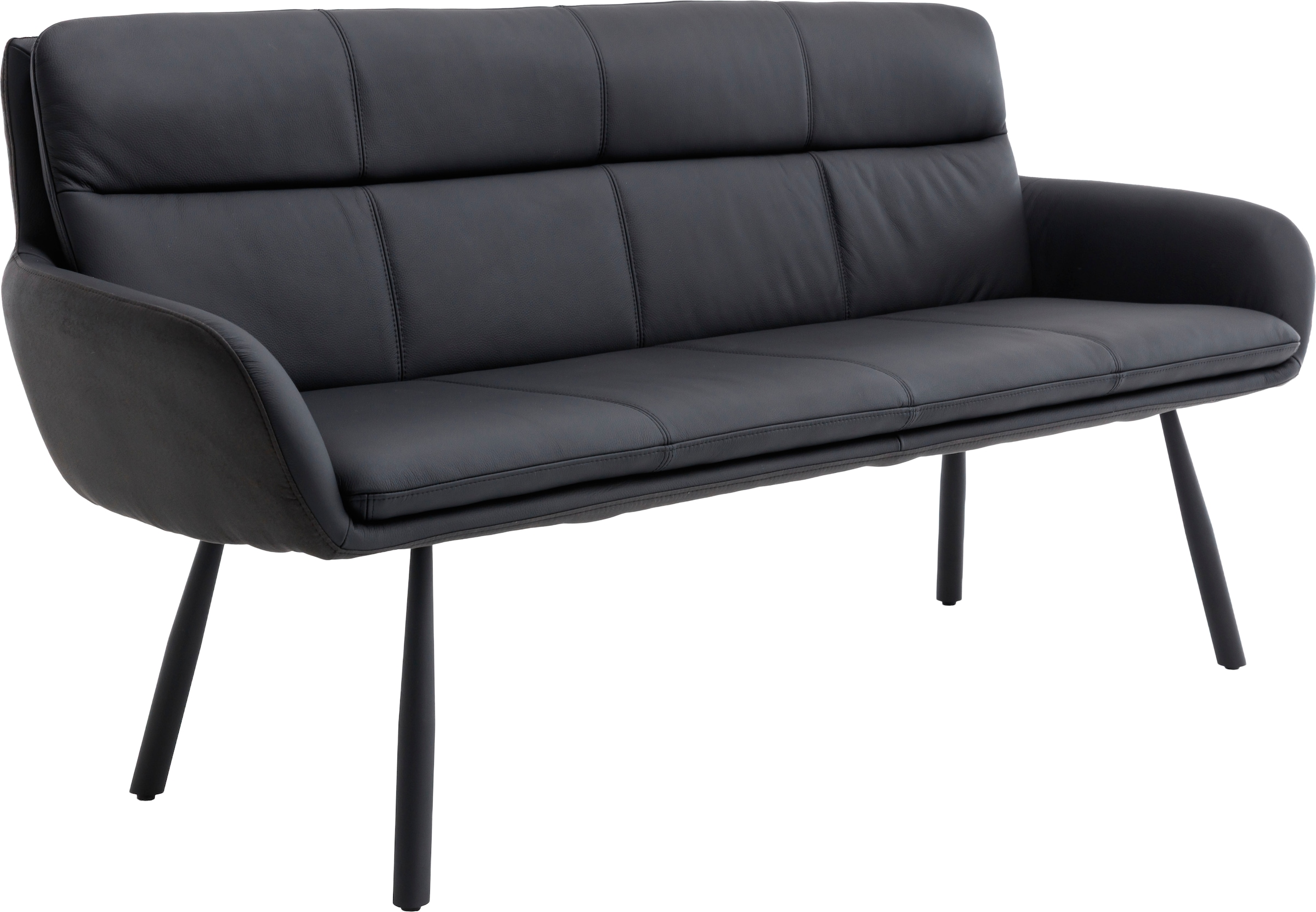 Image of Stolkom Sitzbank "Amy Sitzbank B/H/T 180x88x68 cm" 1 Stk. tlg. Breite 180cm, Echtlederbezug